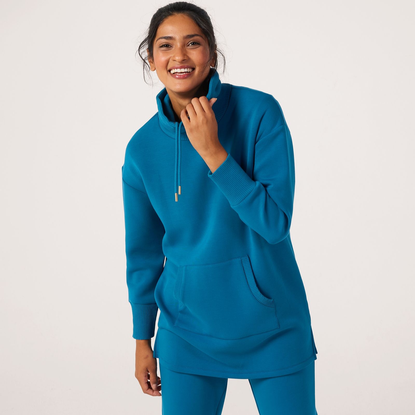Ruth Langsford Longline Roll Neck Sweat Top
