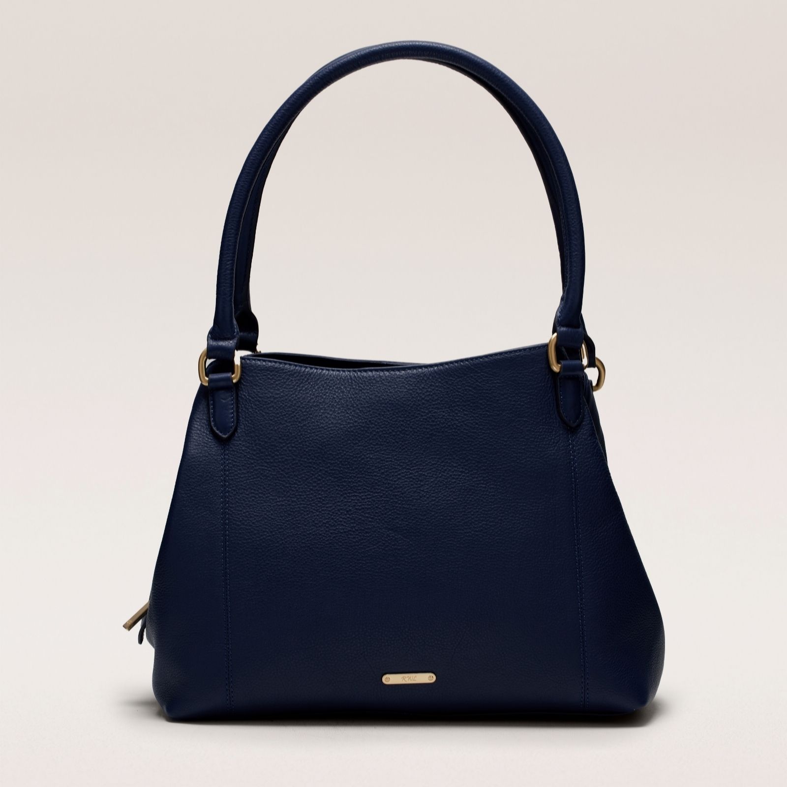 Outlet Ruth Langsford Compartment Leather Shoulder Bag