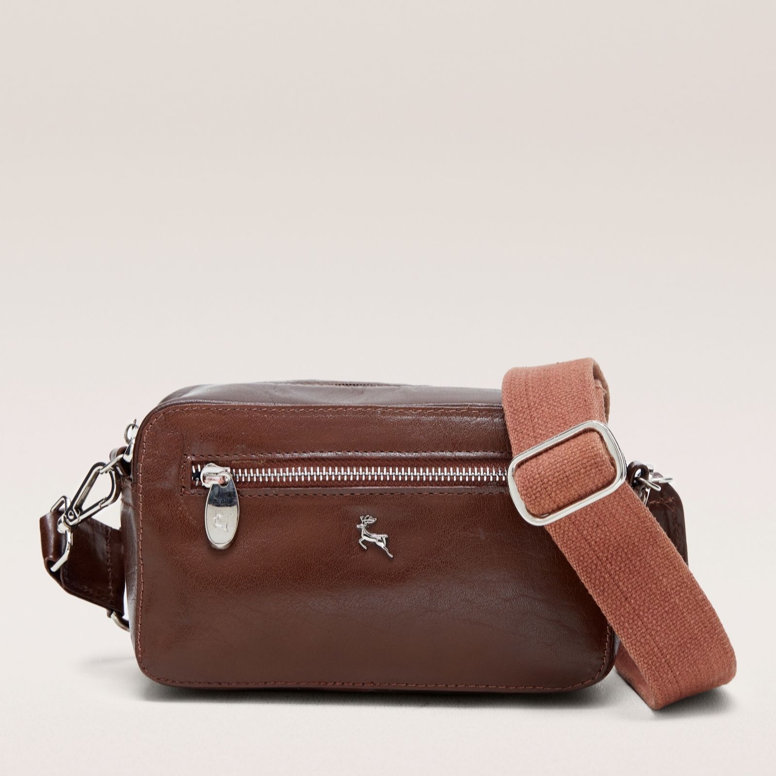Outlet Ashwood Leather Camera Bag Webbing Strap