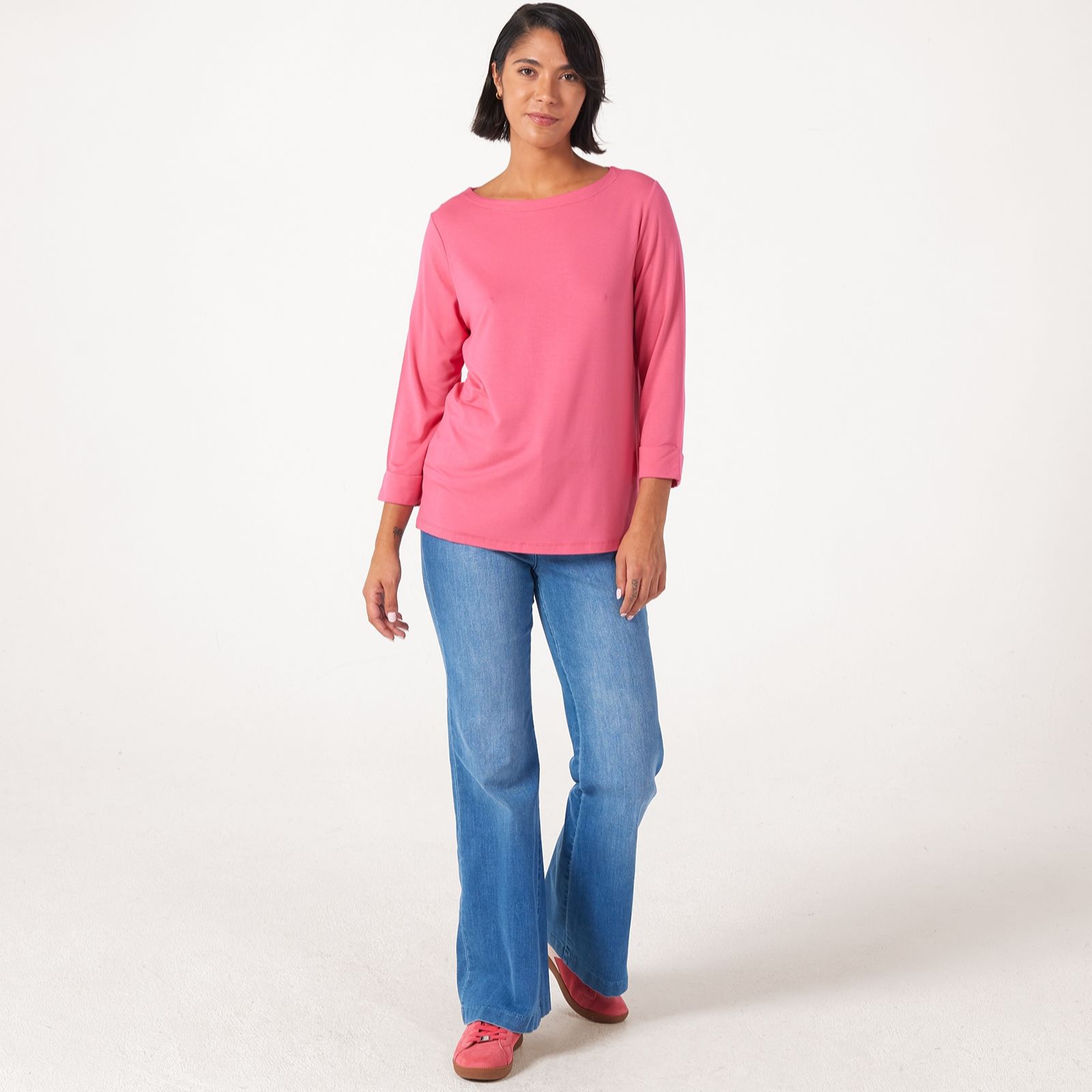 Ruth Langsford Boat Neck Jersey Top