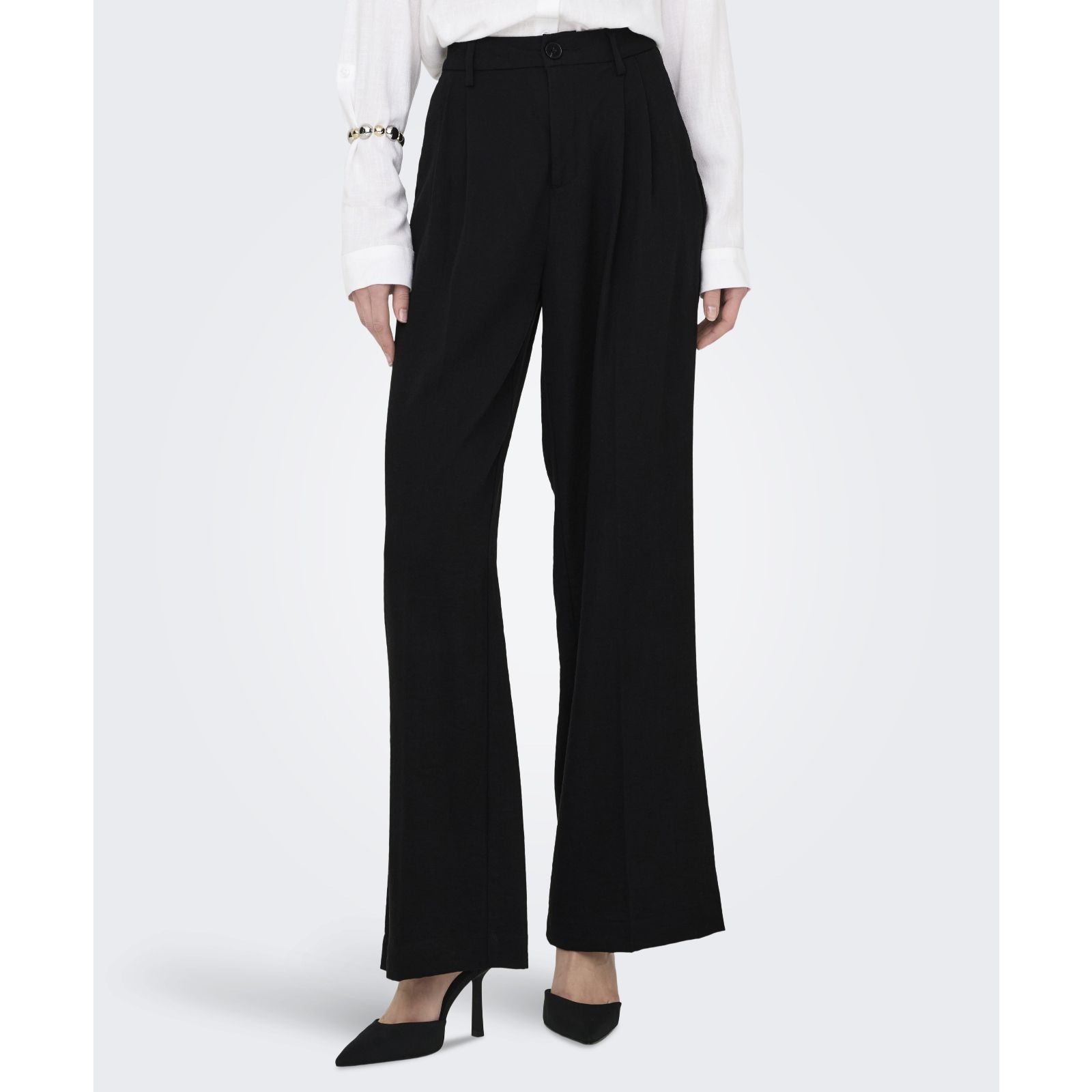 JDY River High Waisted Wide Leg Trouser
