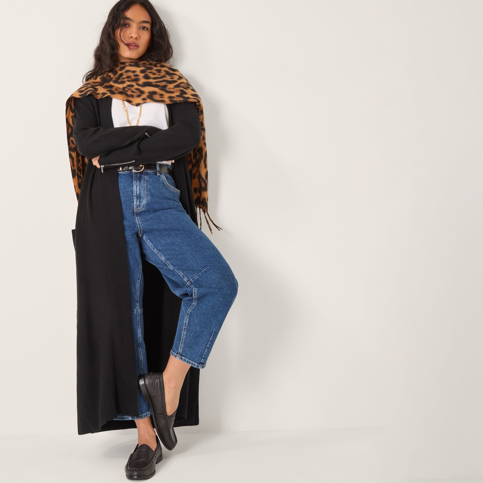 Monsoon Sade Shawl Coatigan