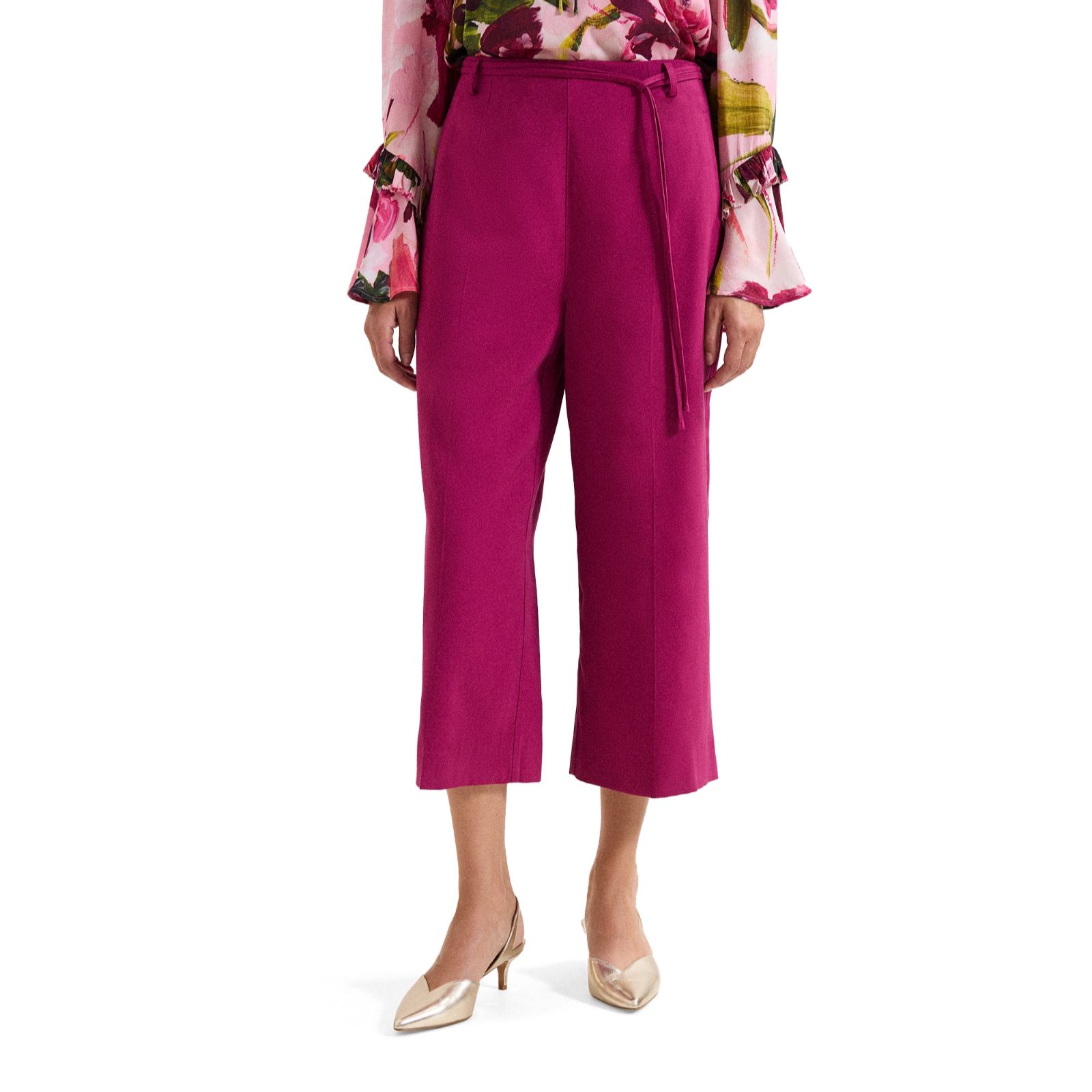 Phase Eight Aubrielle Pink Smart Trousers