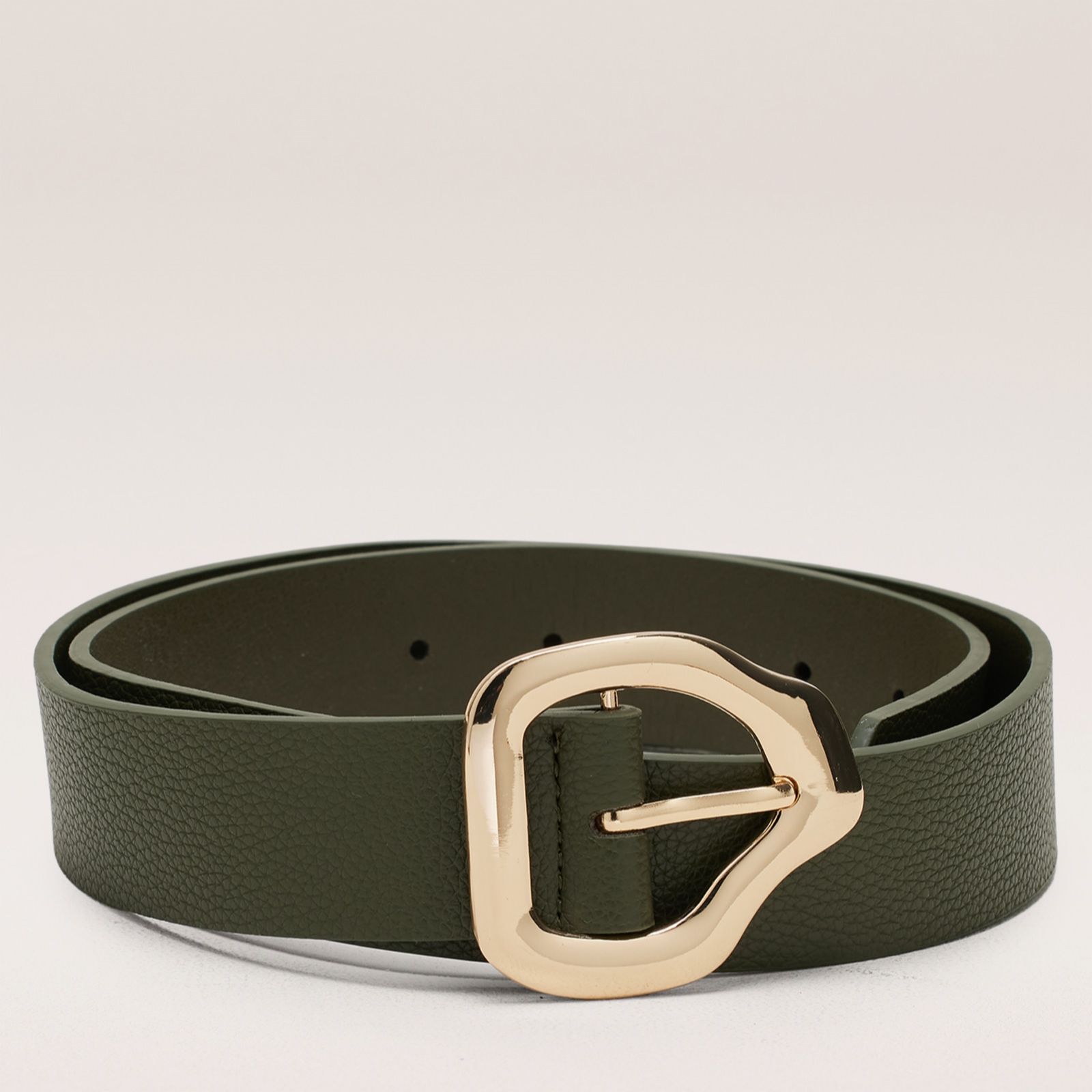 Kim & Co Abstract Buckle Belt
