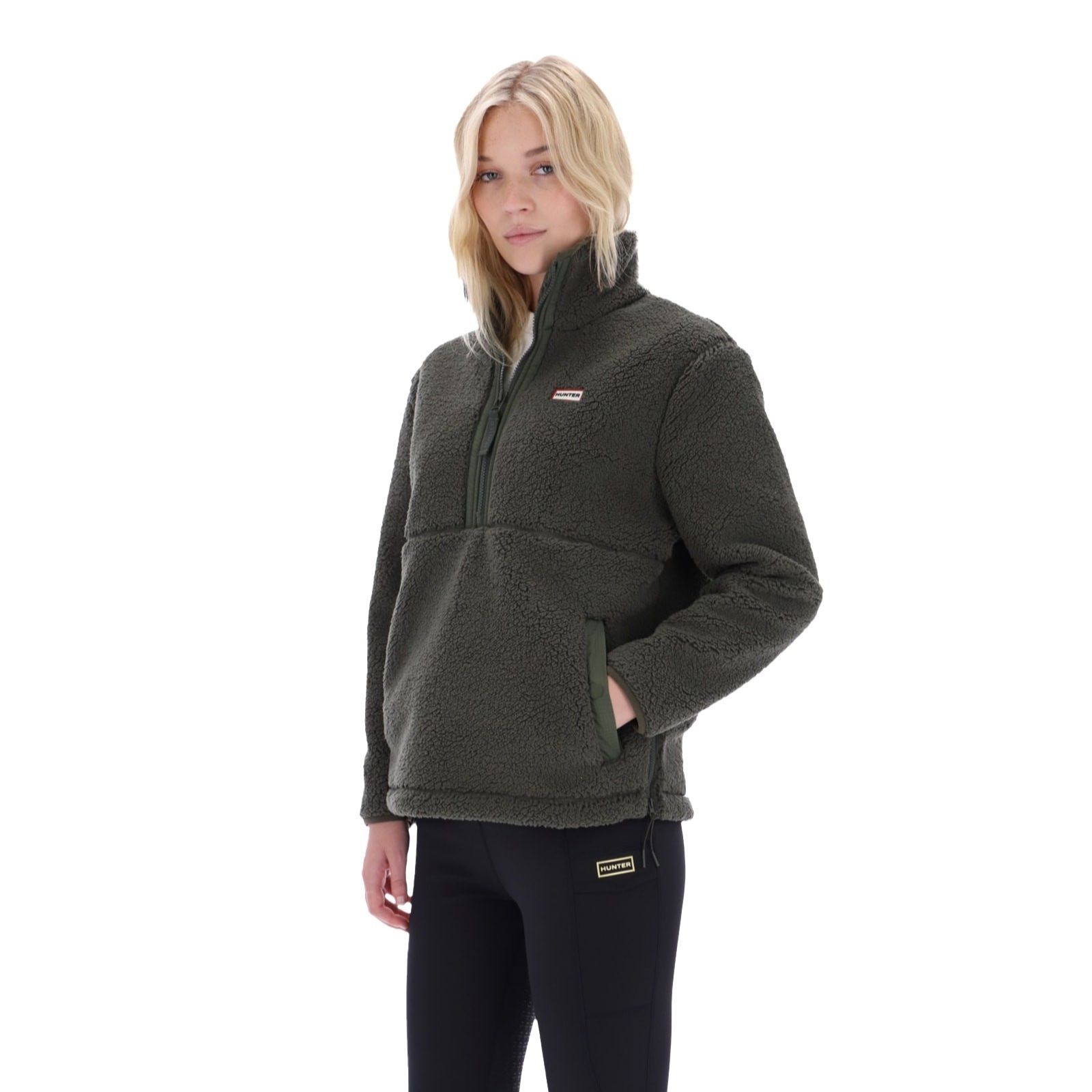Hunter Tiorga Quarter Zip Fleece Top