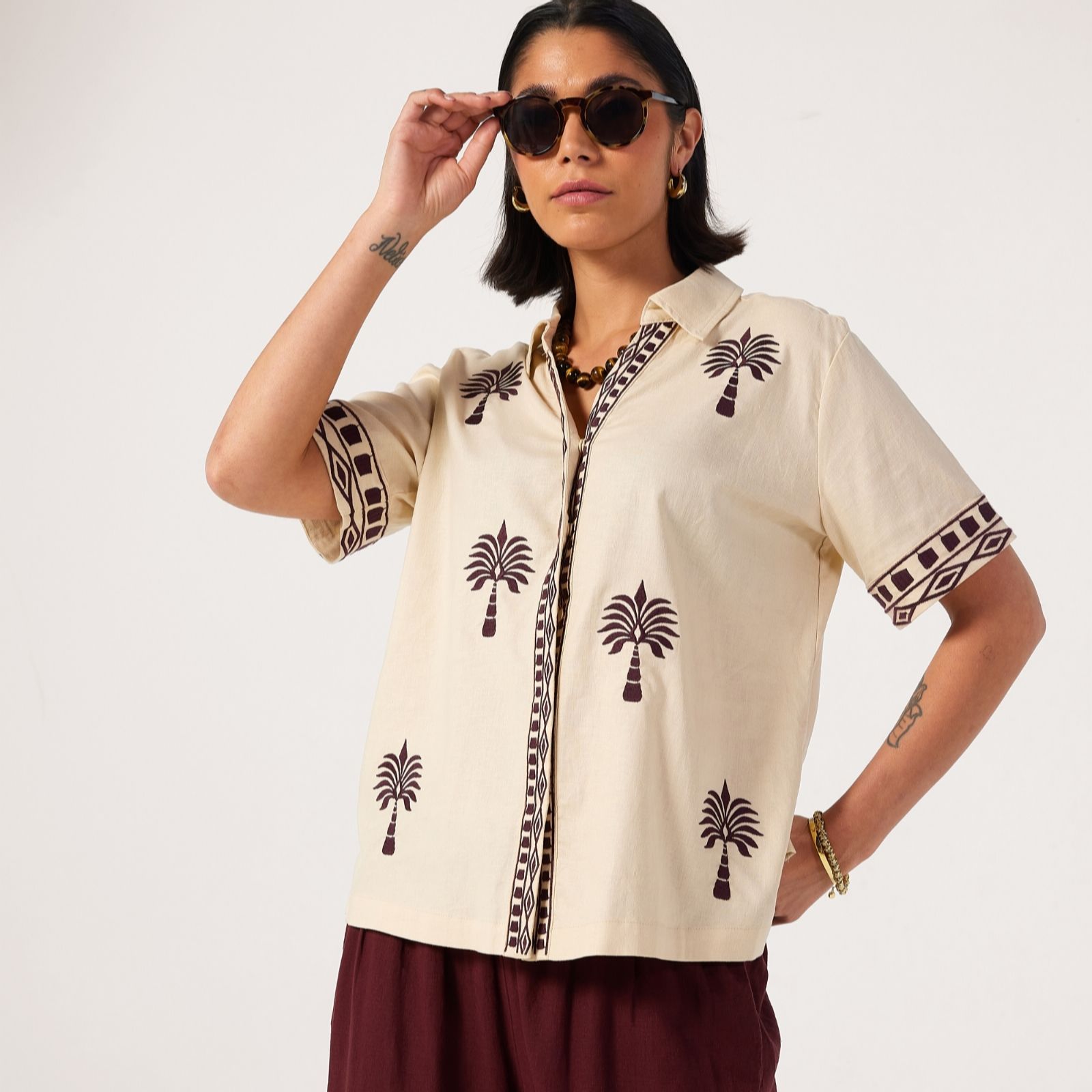Ben De Lisi Embroidered Shirt