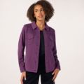 Denim & Co. Comfy Knit Western Pintuck Jacket