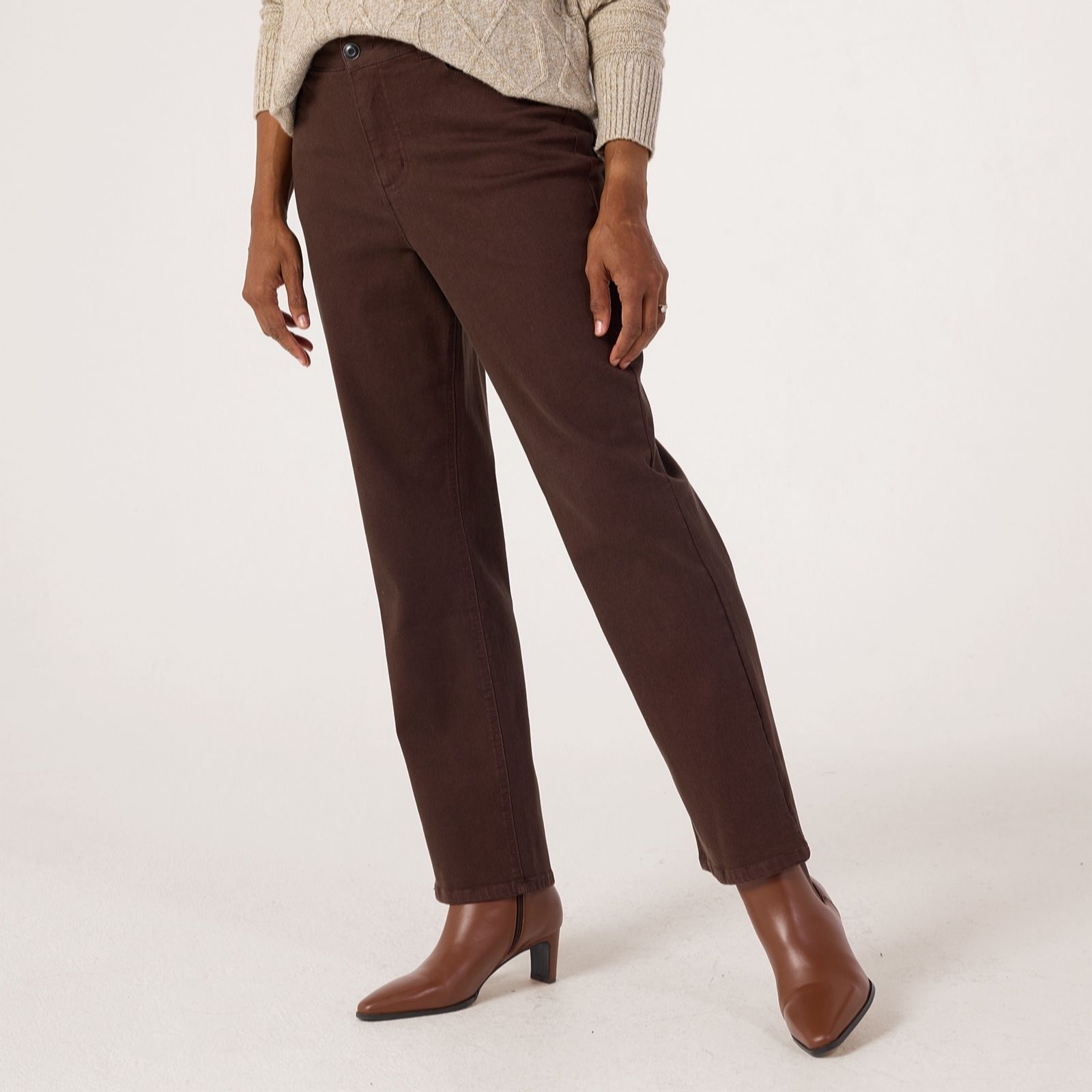 Ruth Langsford Straight Leg Coloured Denim Jean Tall