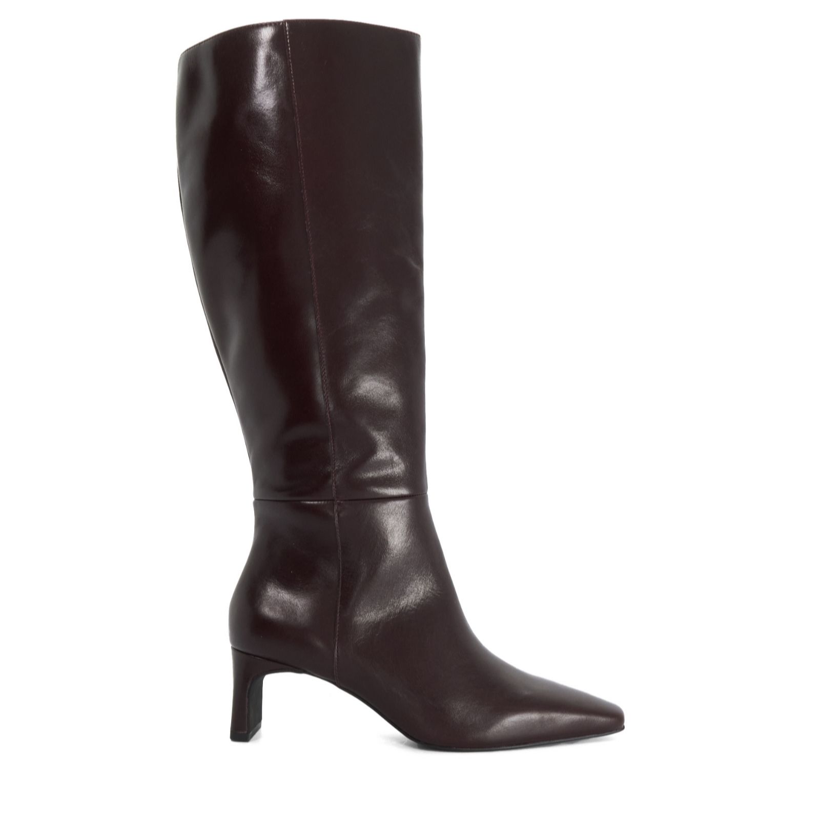 Dune London Scoop Leather Knee High Boot