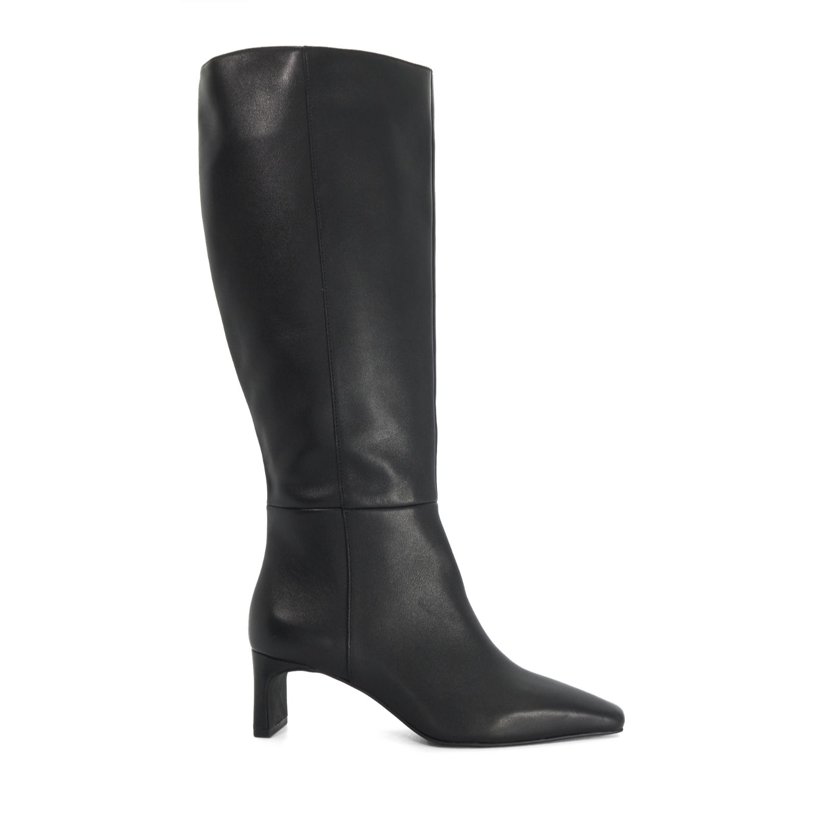 Dune London Scoop Leather Knee High Boot