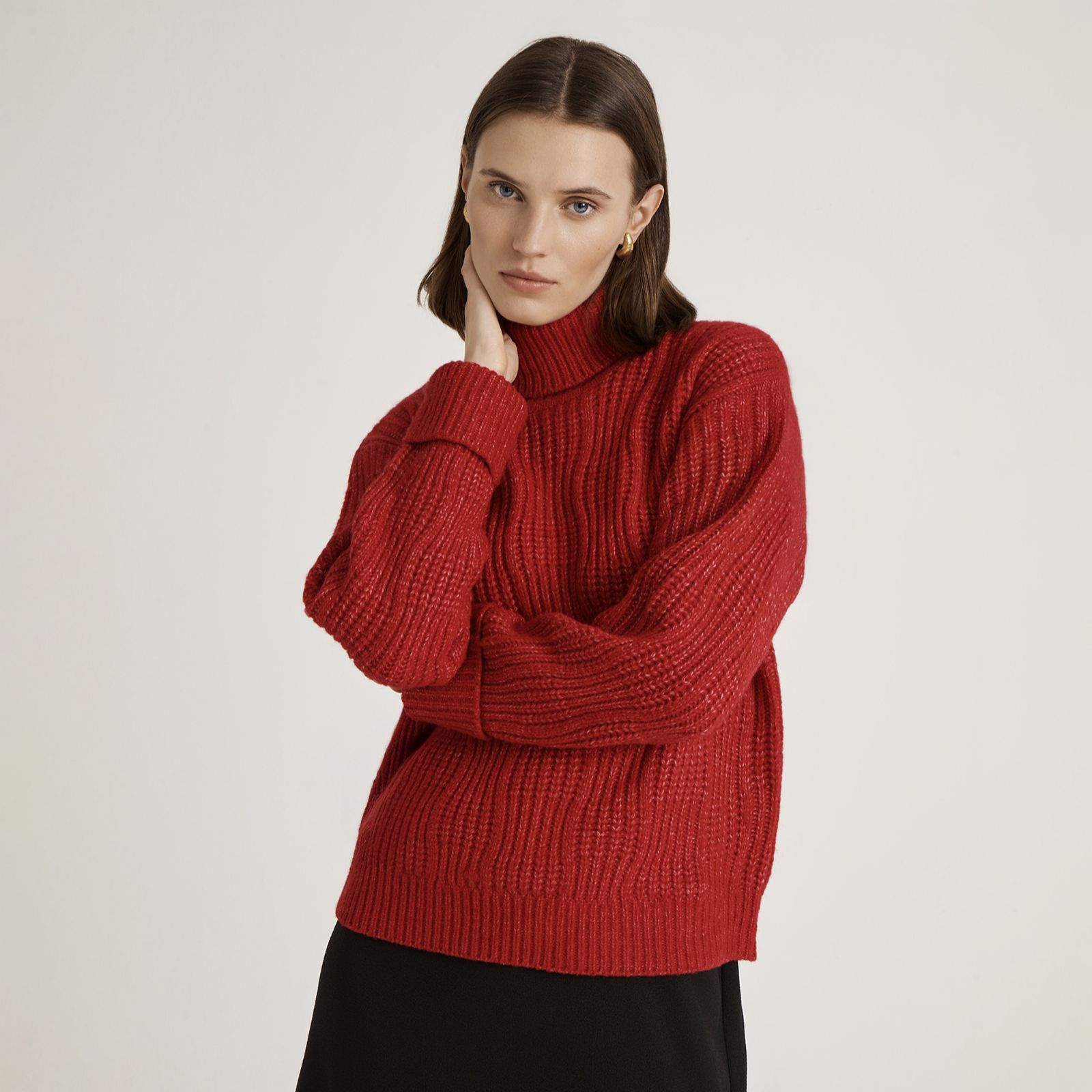 Finery London Albie Roll Neck Jumper