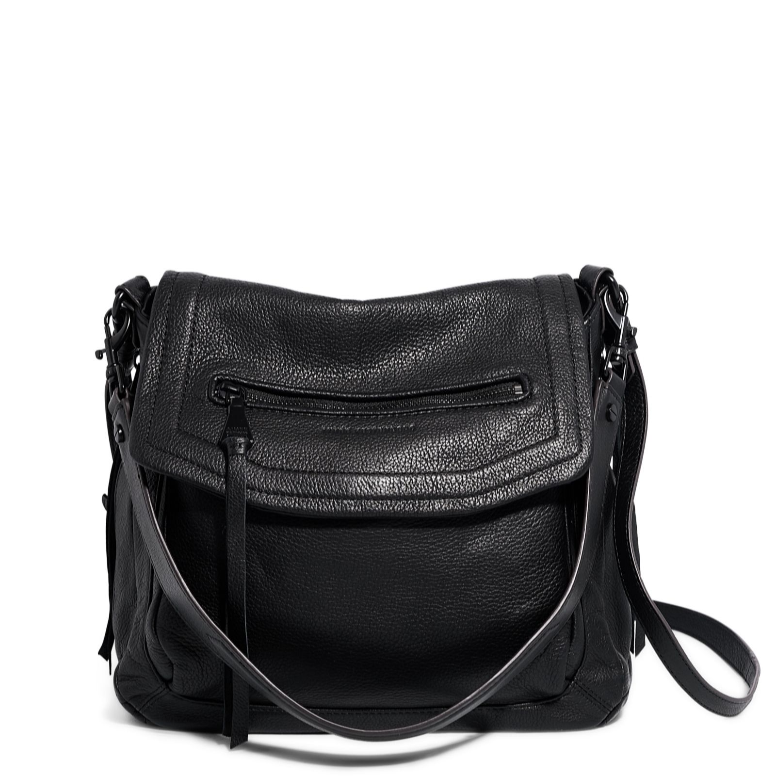 Outlet Aimee Kestenberg 5th Avenue Leather Shoulder Bag - QVC UK