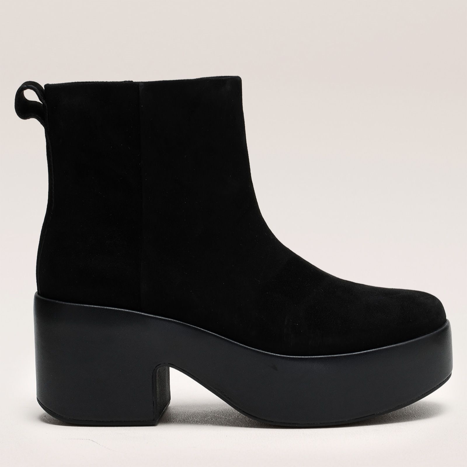 FitFlop Platfforms Leather Heeled Ankle Boot