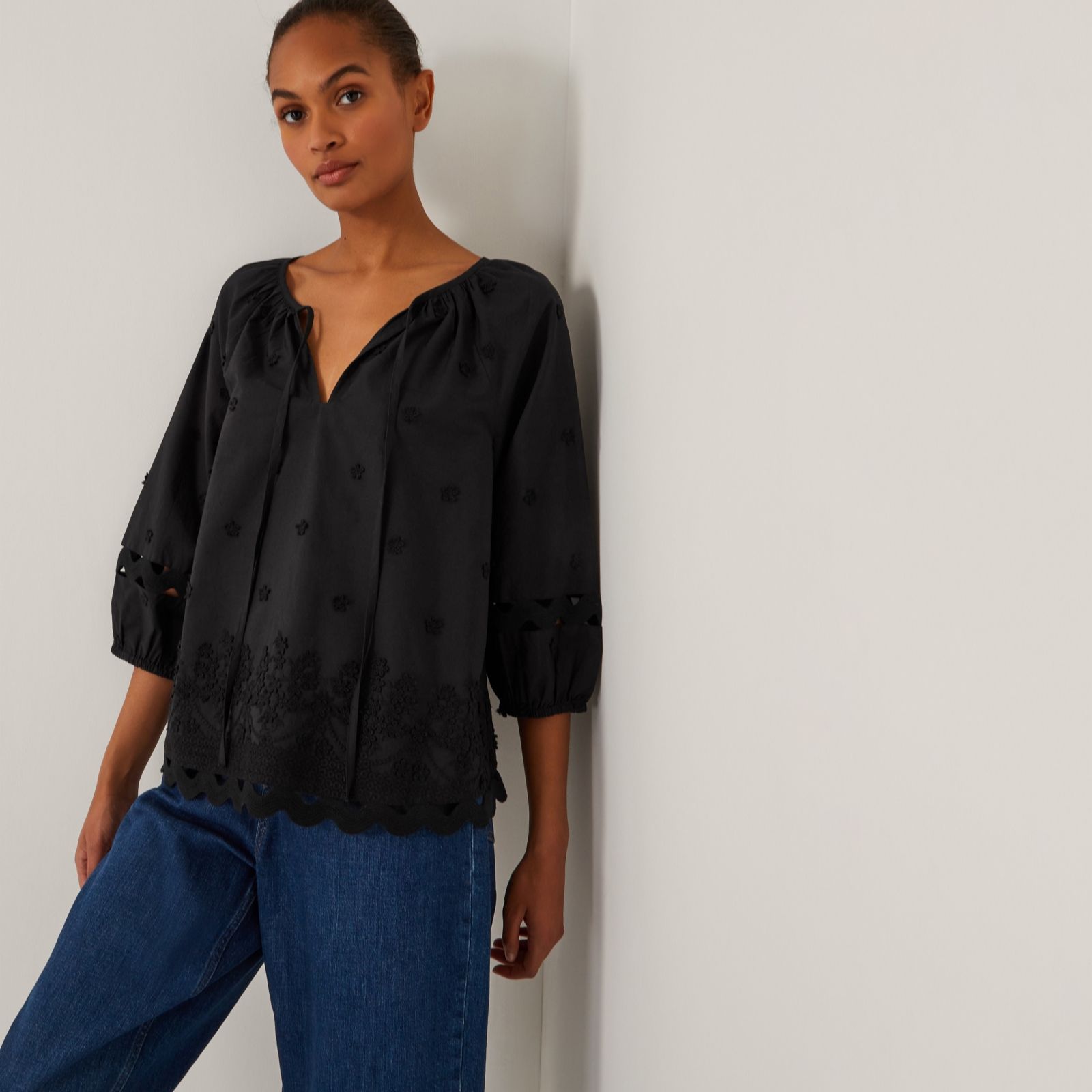 Monsoon Esme Embellished Top