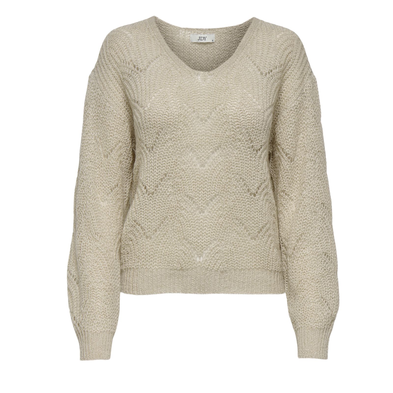 JDY Badut V-Nek Glitter Detail Jumper