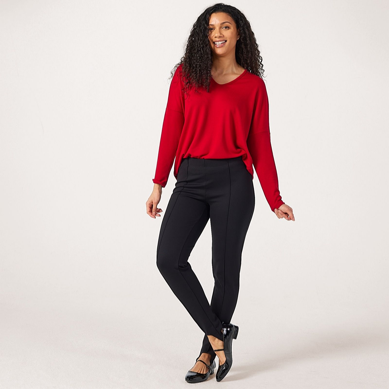 Kim & Co Stretch Ponte Standard Stirrup Trouser