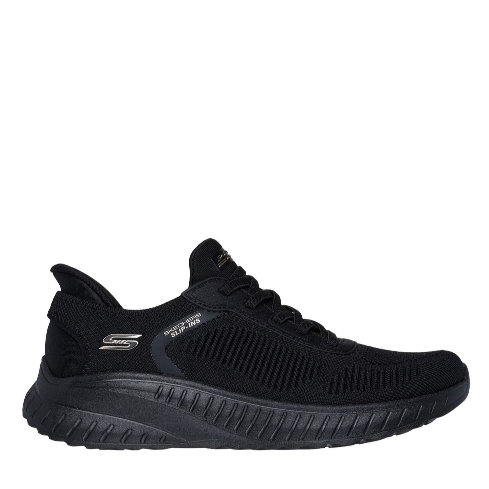 Skechers Wide Fit Bobs Squad Chaos Current Muse Slip-Ins Trainer