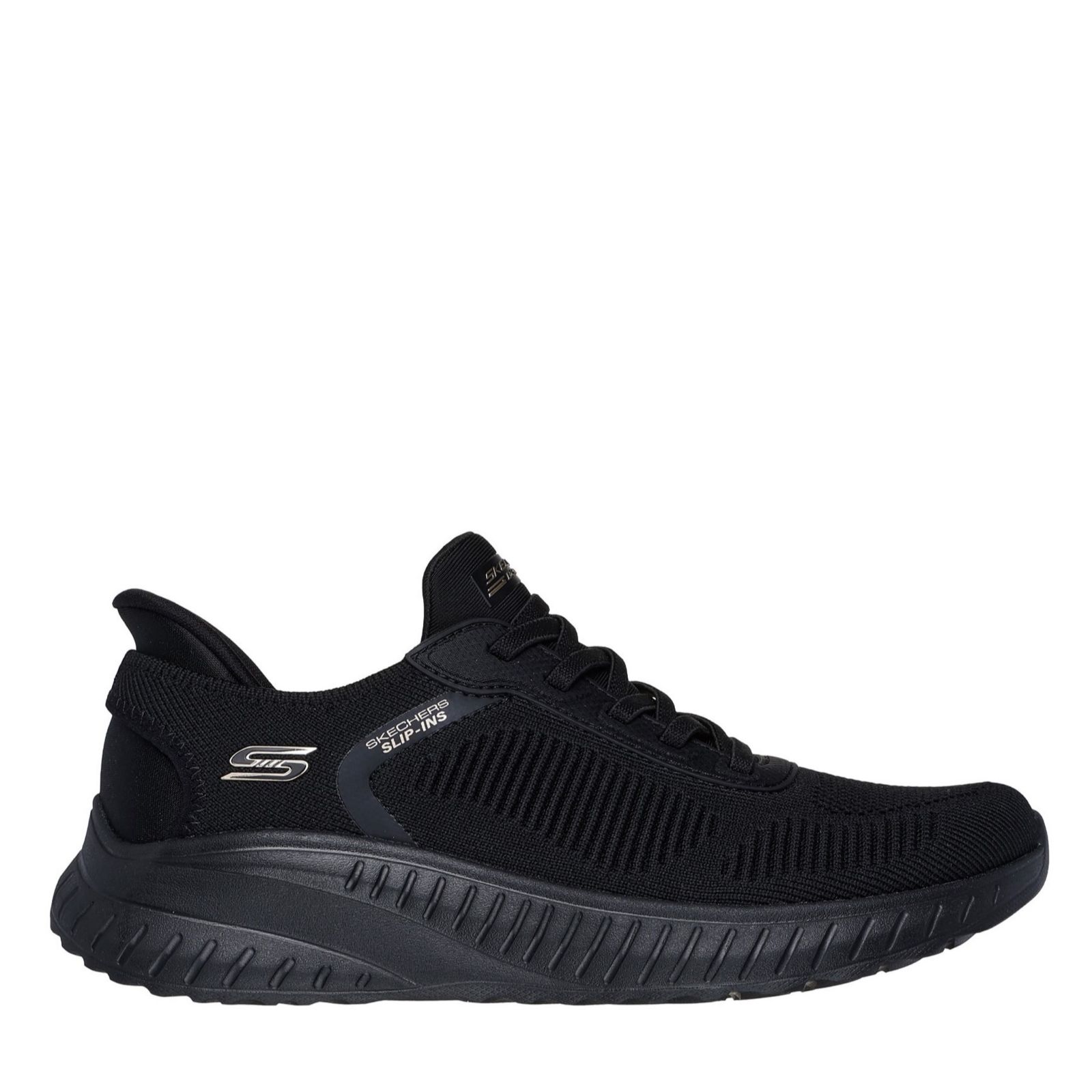 Skechers Wide Fit Bobs Squad Chaos Current Muse Slip-Ins Trainer