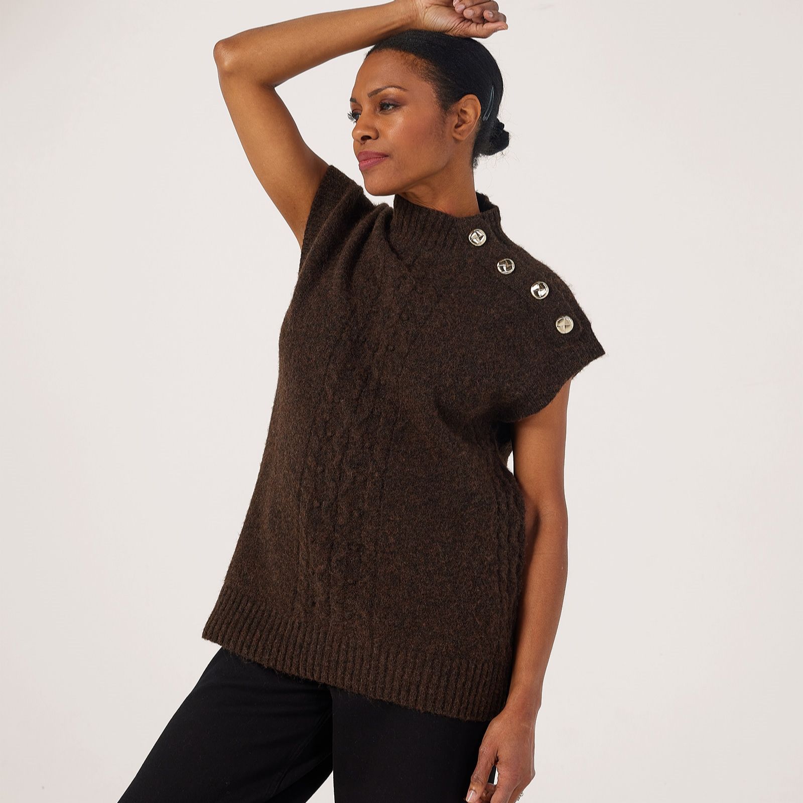 Monsoon Coli Cable Tabard Knit Tank