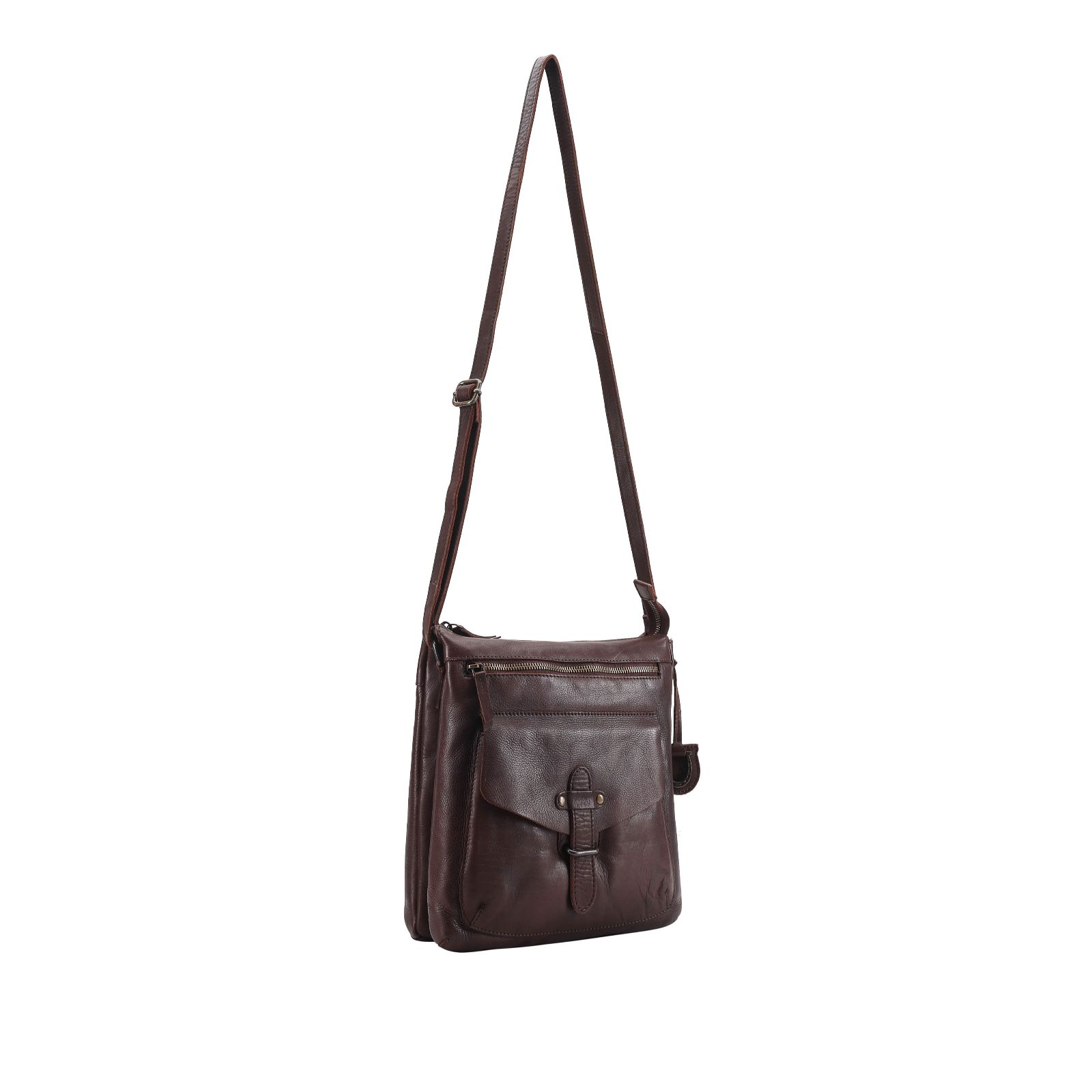 Lloyd Baker Helene Washed Leather Large Cross-Body Bag