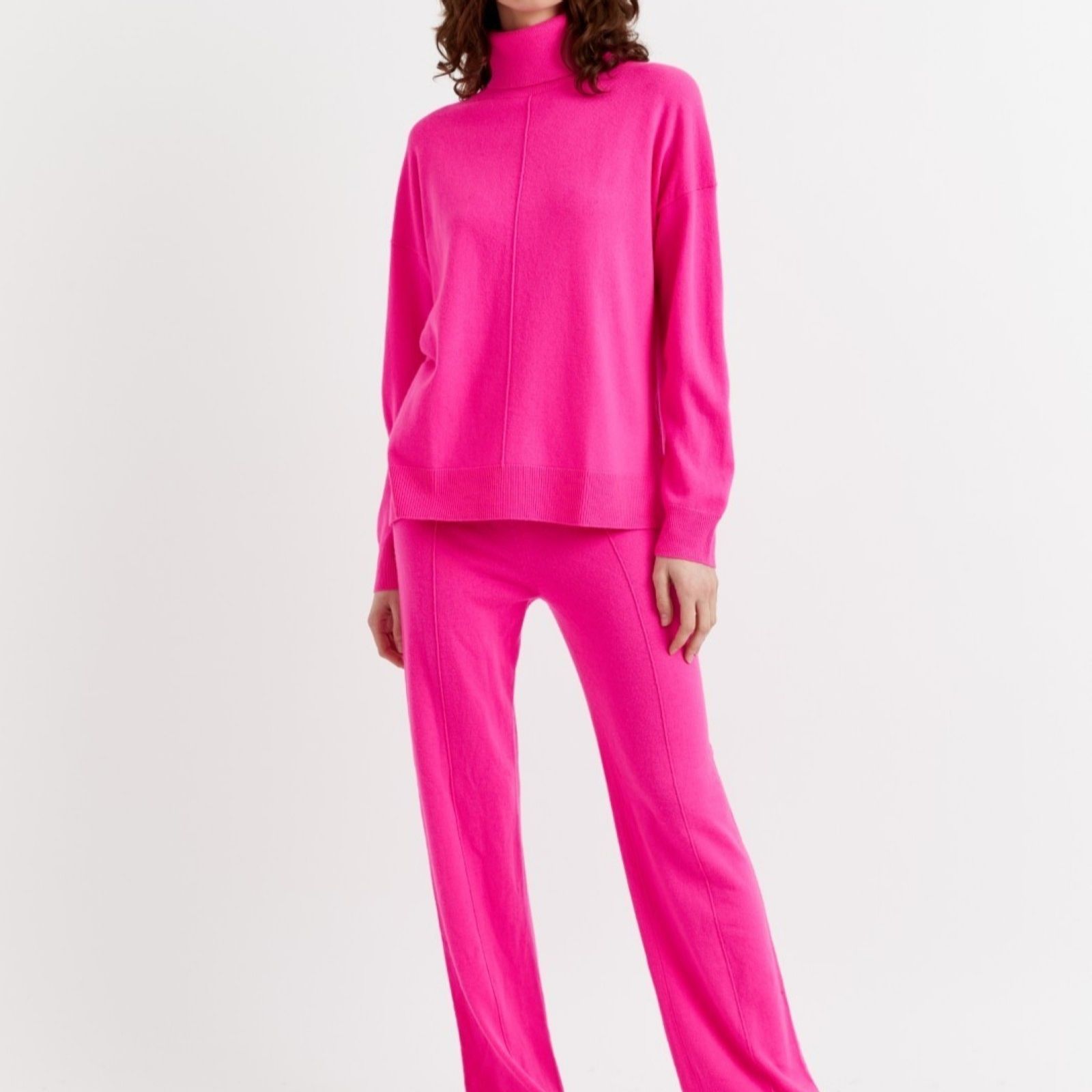 Chinti & Parker Wool Cashmere Blend Roll Neck Jumper