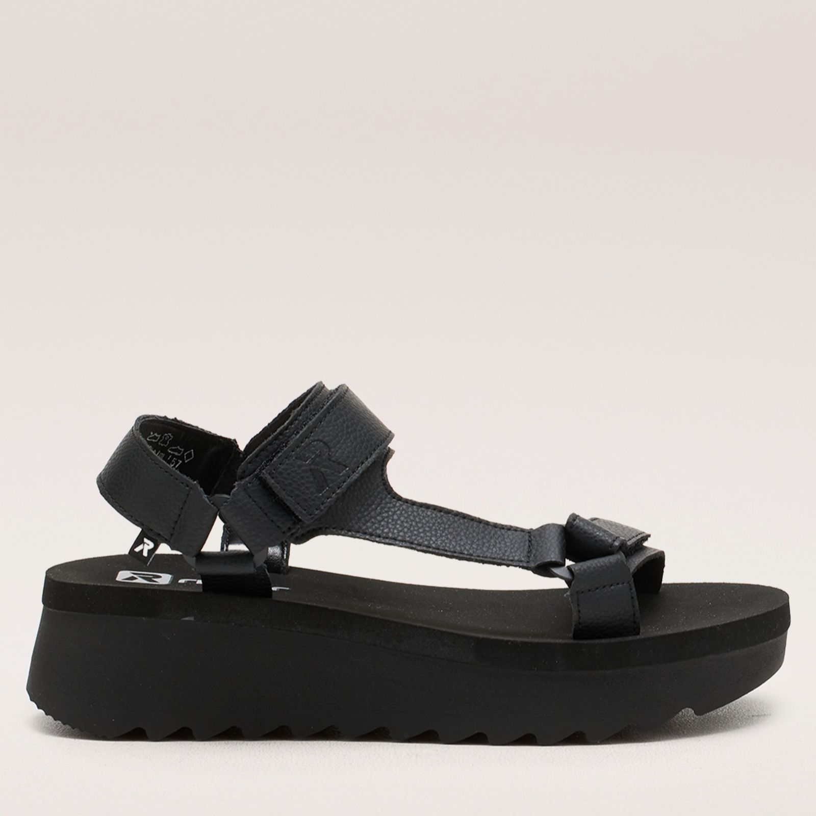 Rieker Leather Strap Chunky Sandal