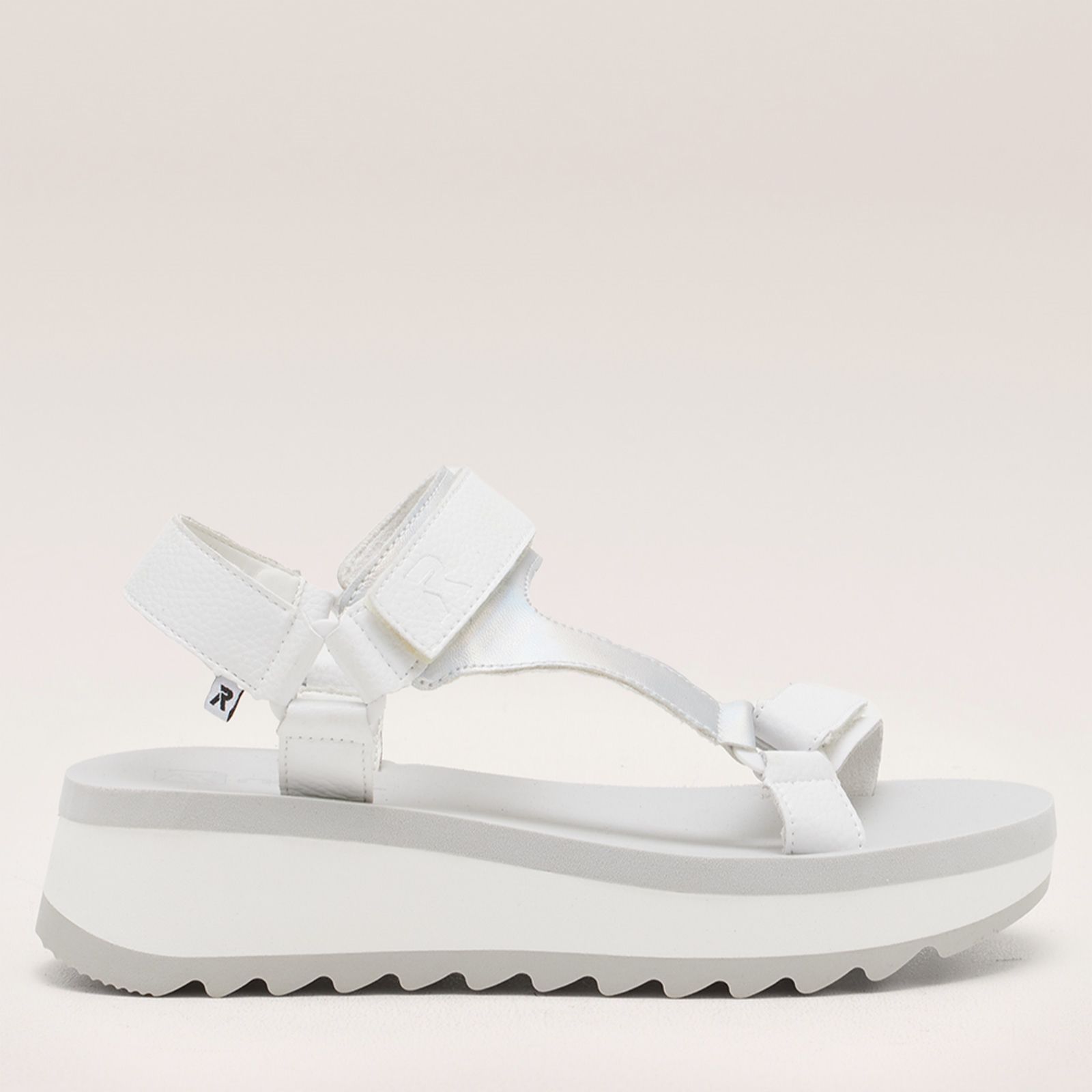 Rieker Leather Strap Chunky Sandal