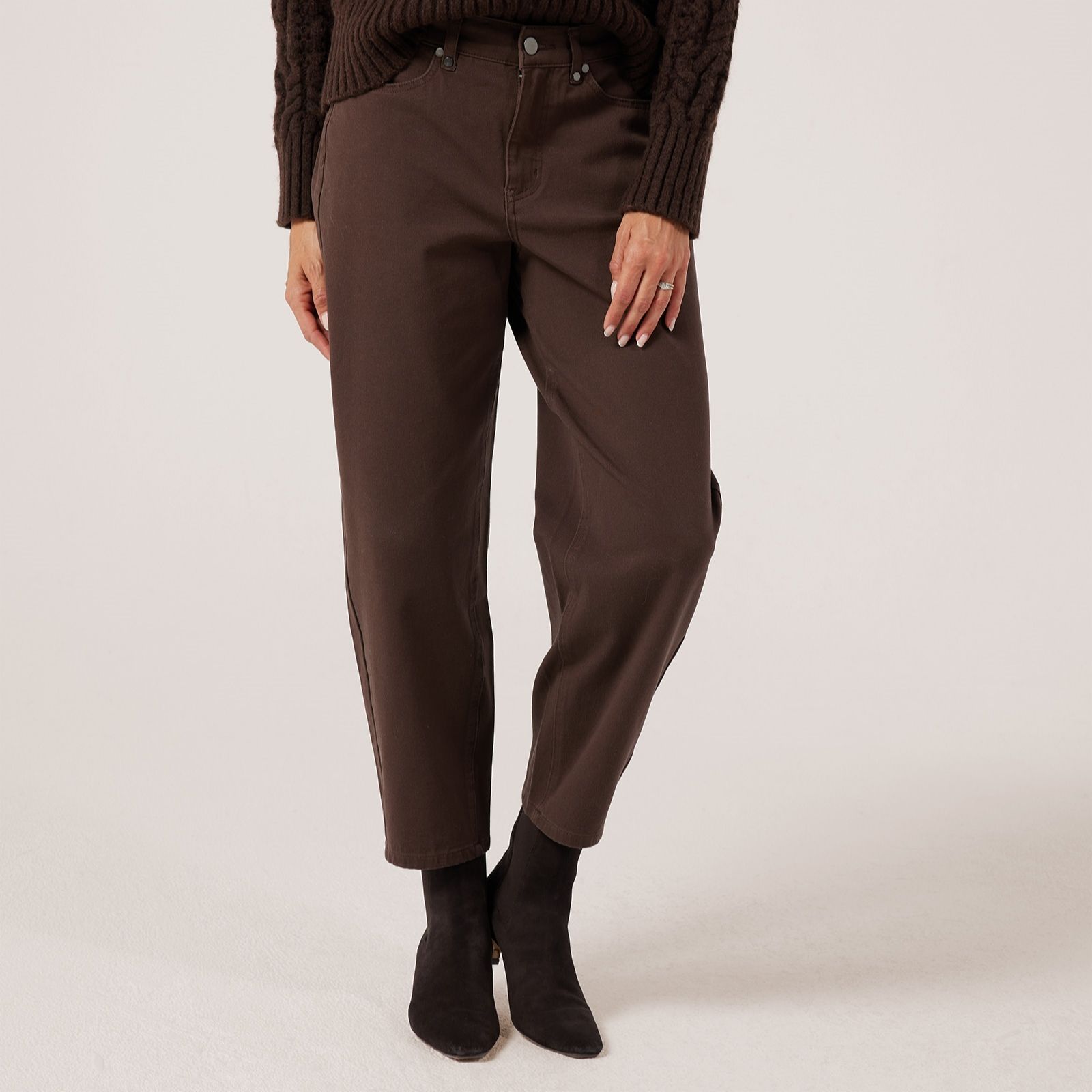 Ben De Lisi Twill Barrel Leg Jean Standard