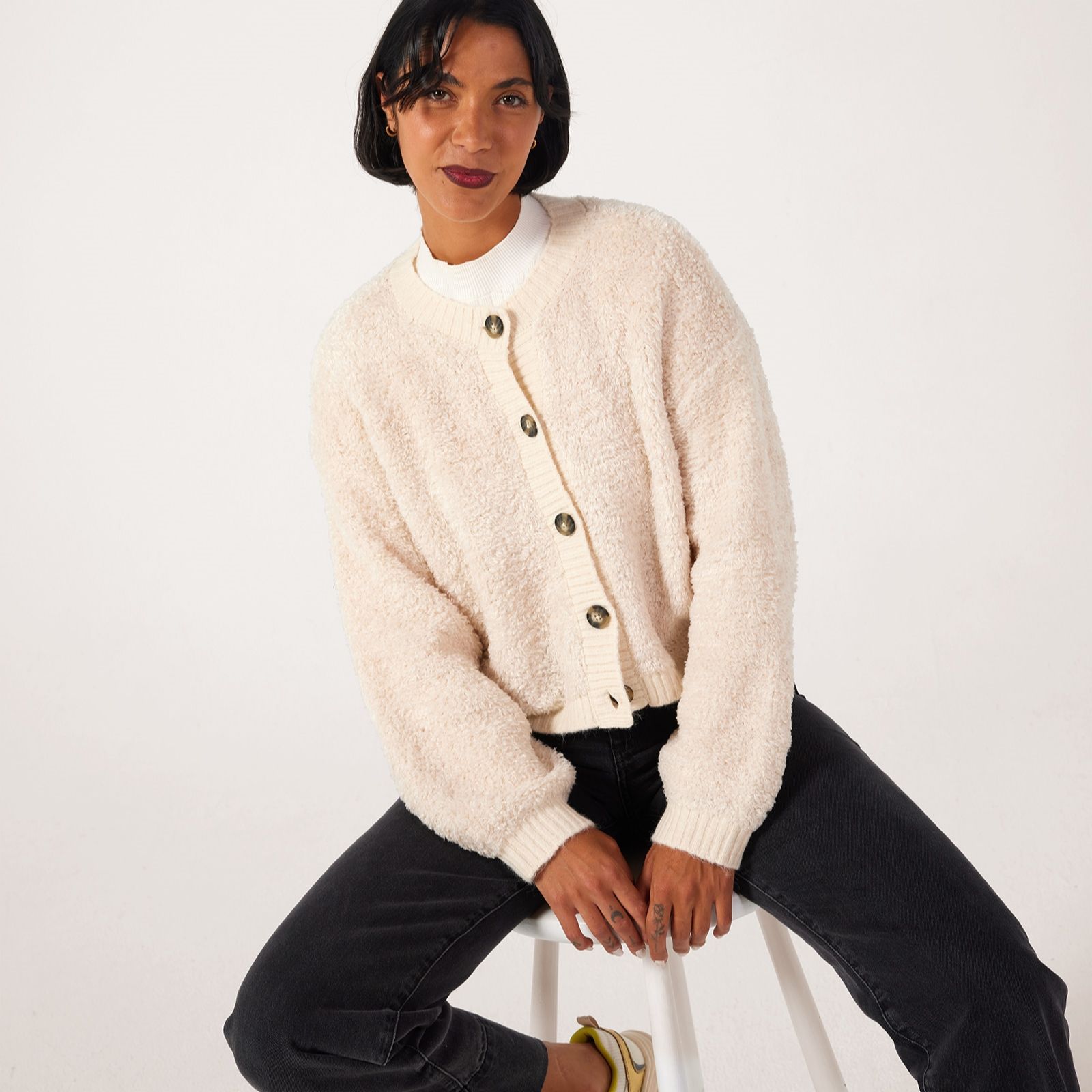 JDY Eira Textured Cardigan