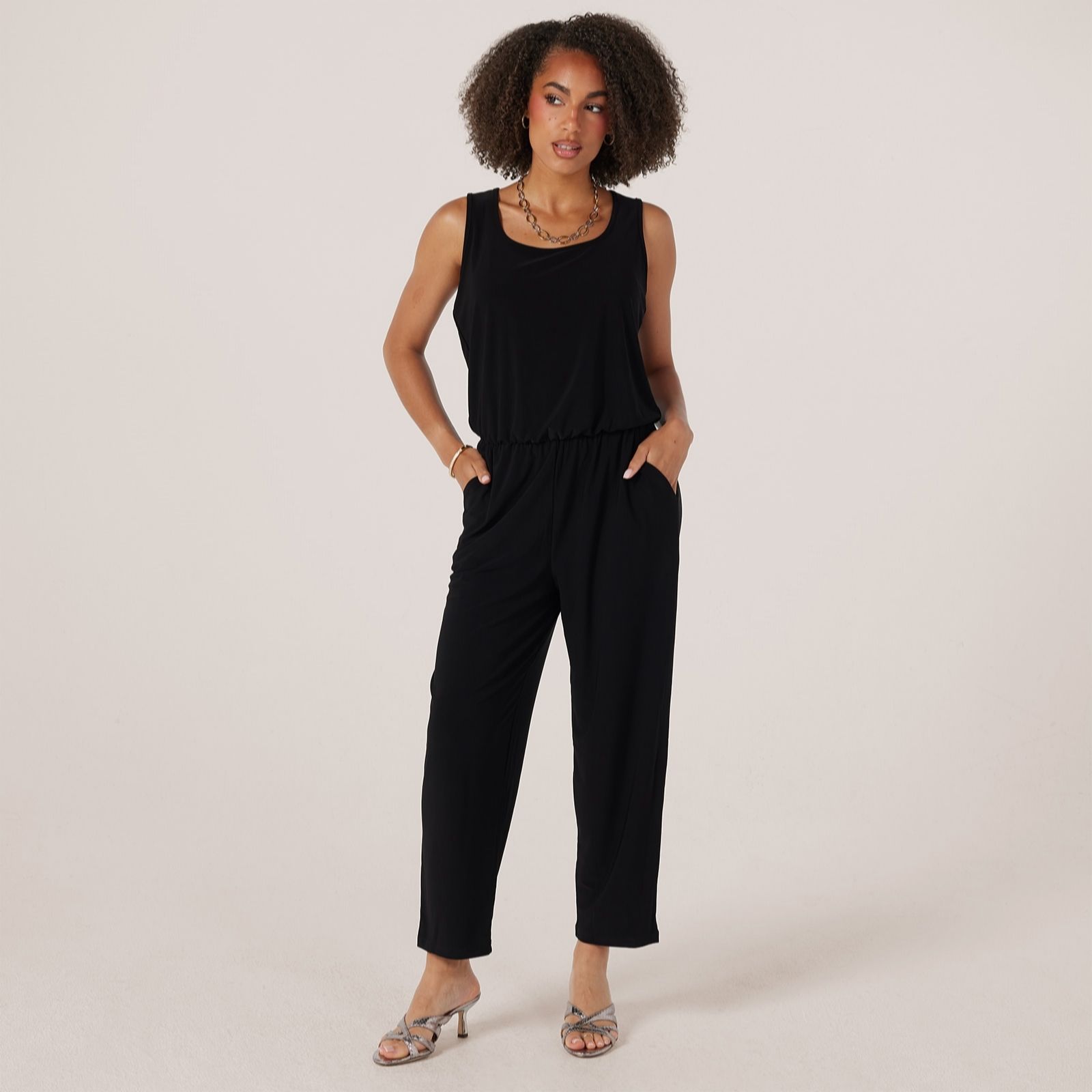 Kim & Co Brazil Jersey Ankle Length Jumpsuit