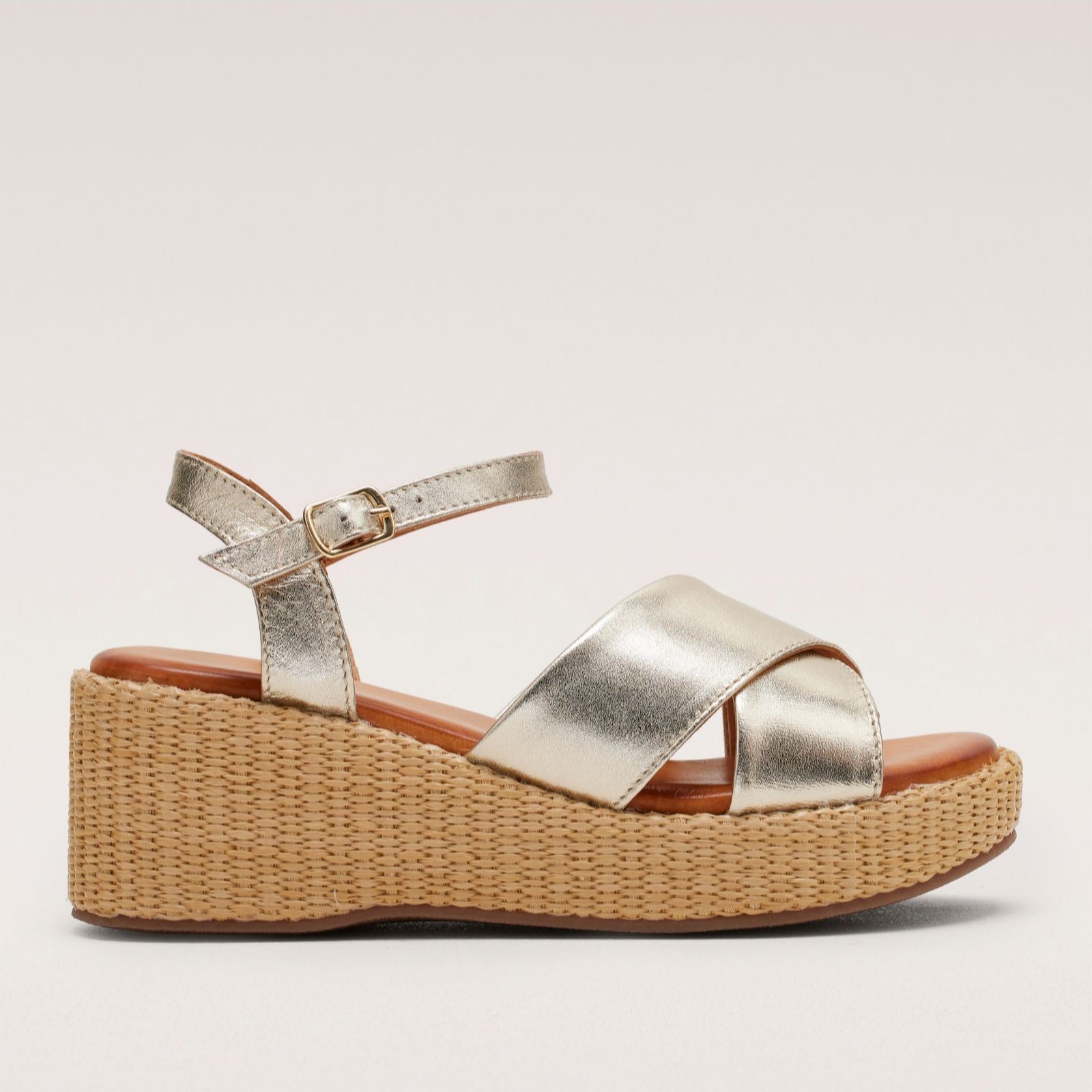 Ruth Langsford Leather Platform Wedges