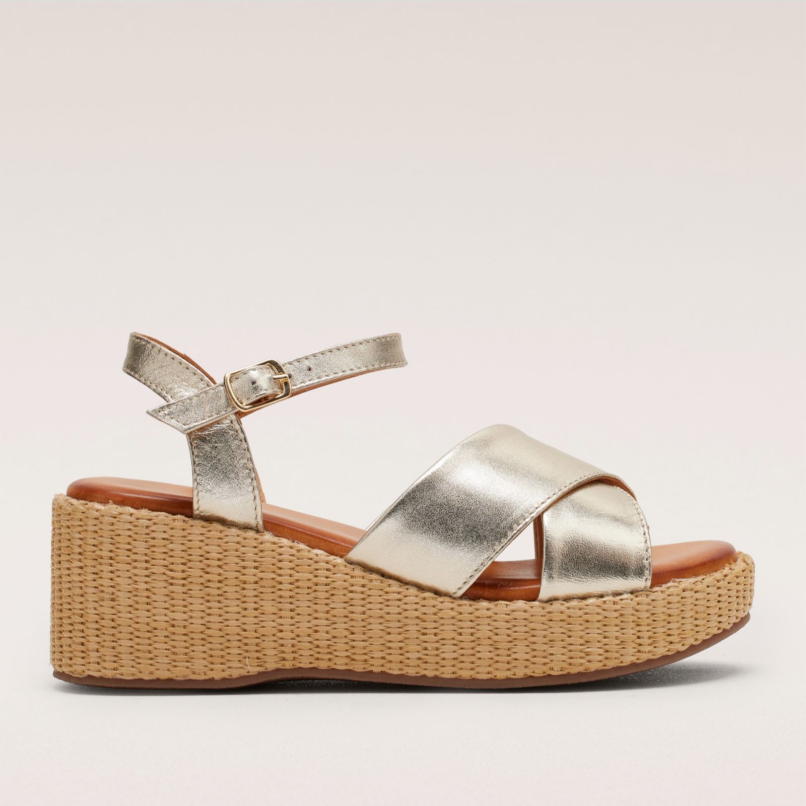 Ruth Langsford Leather Platform Wedges