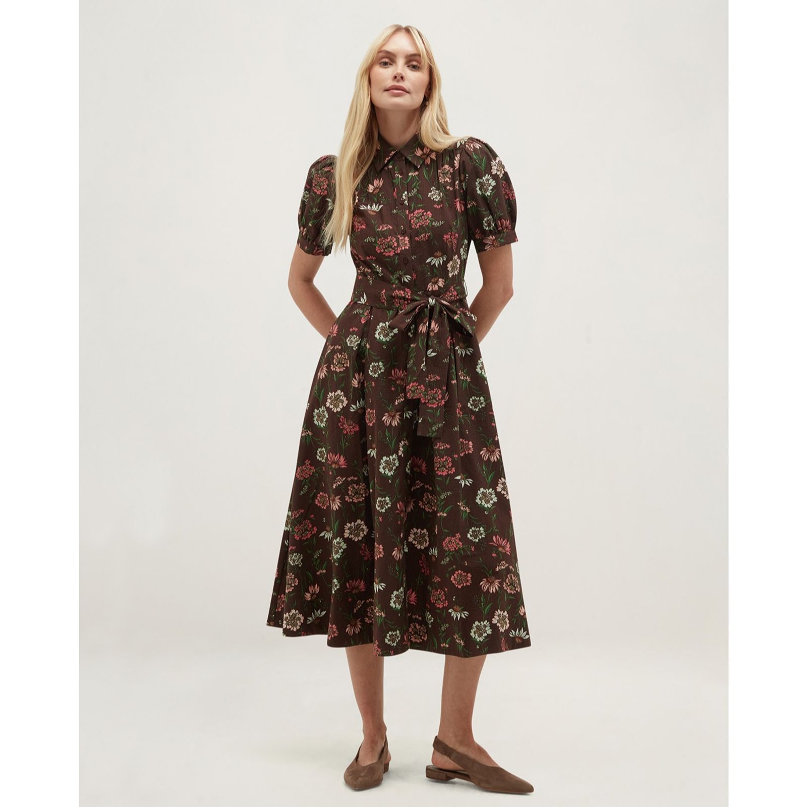 Hobbs London Cotton Hester Dress