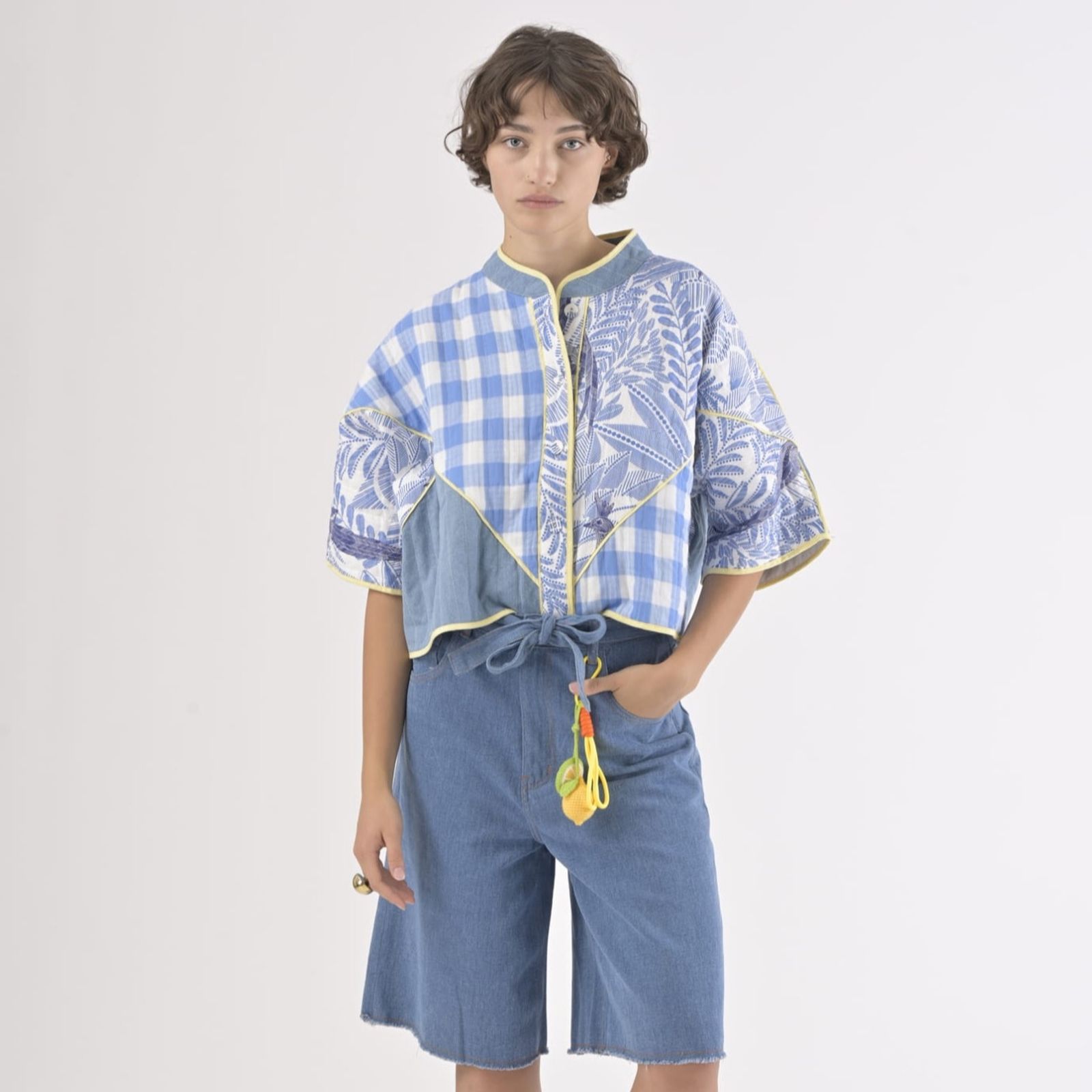 Orfeo Paris Holy Cropped Jacket