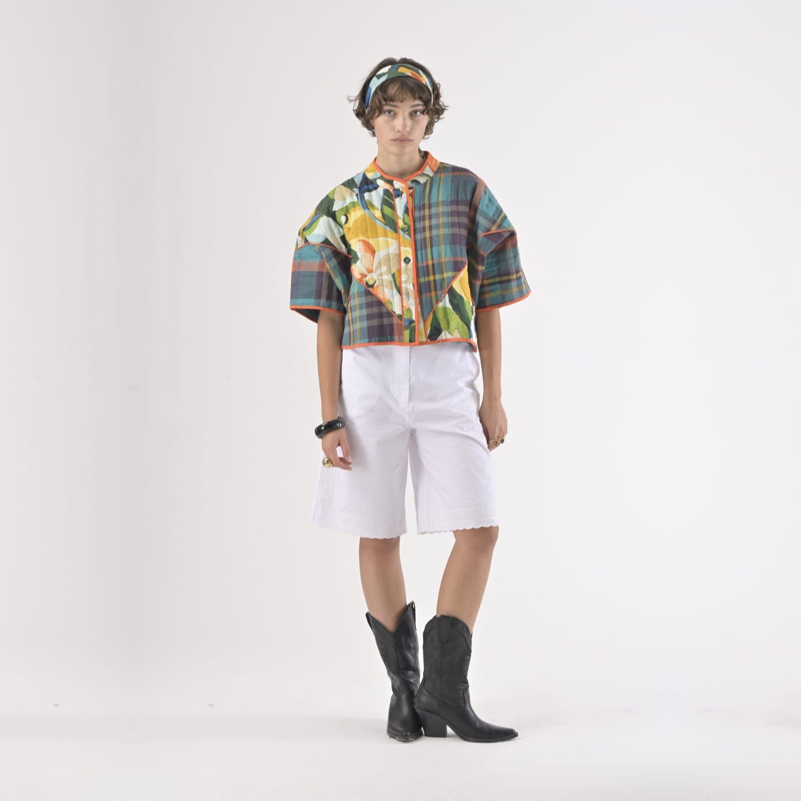 Orfeo Paris Holy Cropped Jacket