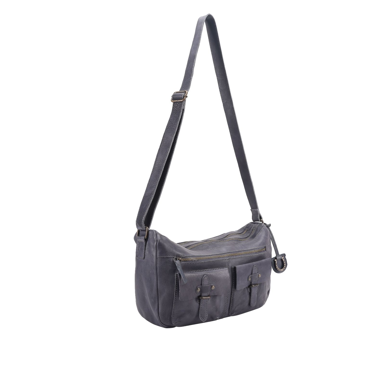 Lloyd Baker Louisa Washed Leather 90s Shoulder Bag