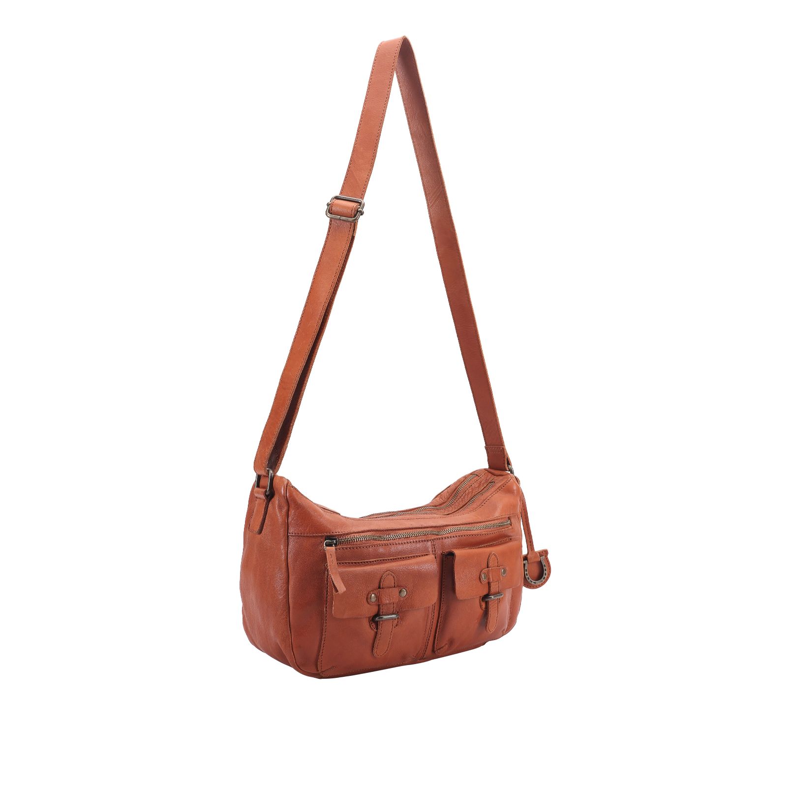 Lloyd Baker Louisa Washed Leather 90s Shoulder Bag