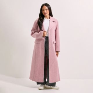 Dorothy Perkins Brushed Relaxed Longline Coat