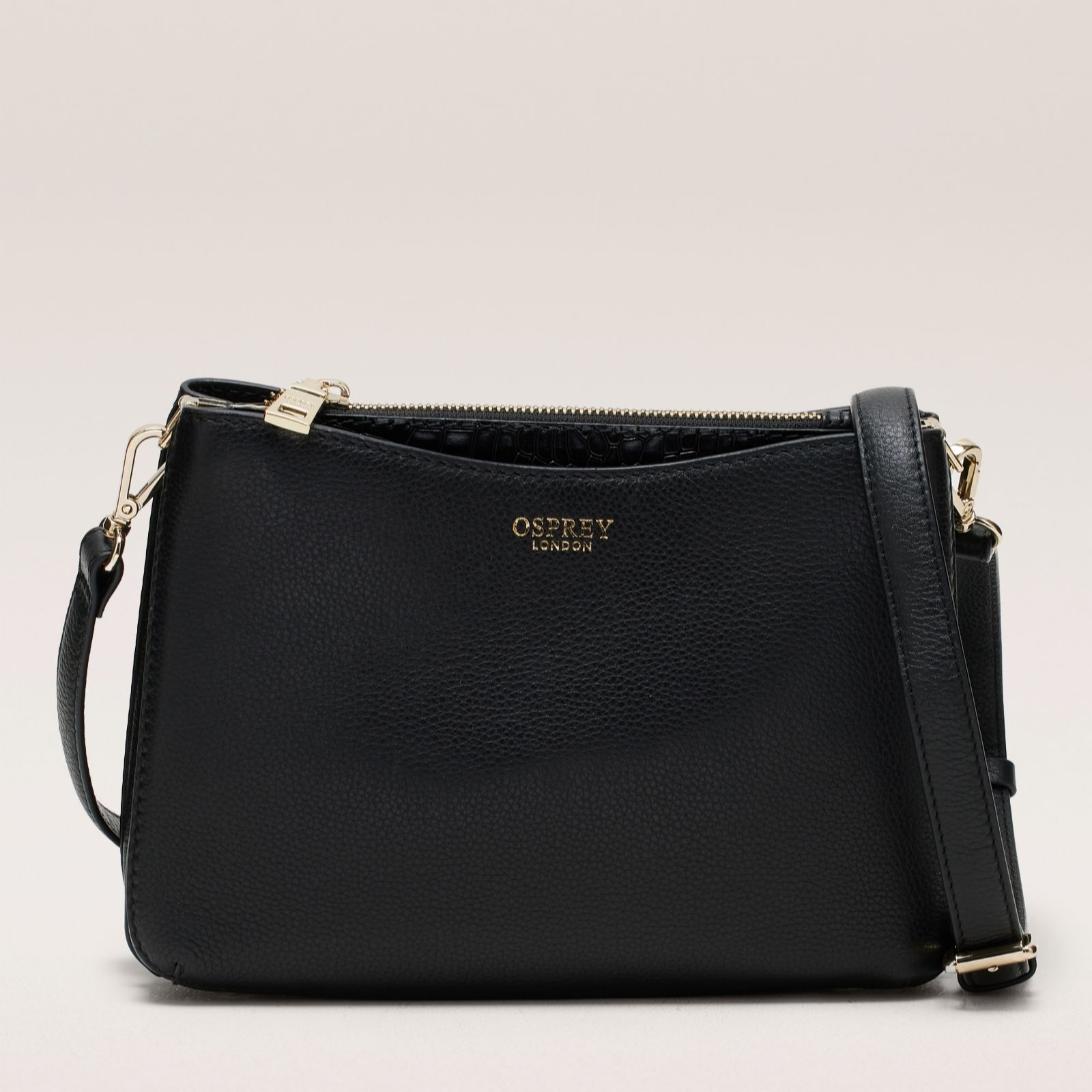 Outlet Osprey London Chichester Leather Crossbody Bag