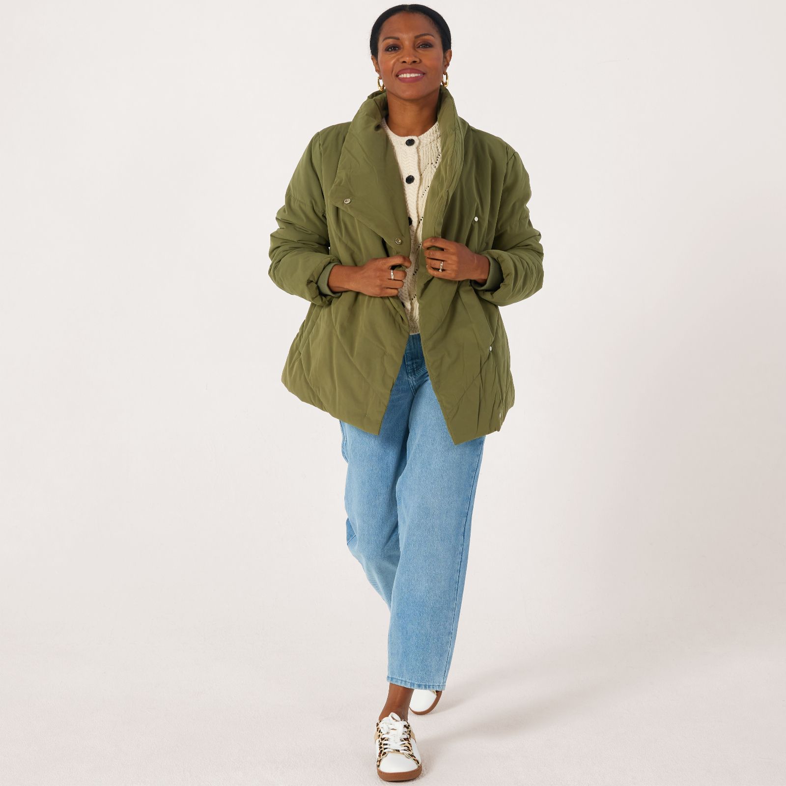 Masai Copenhagen Tynisa Parka Padded Coat - QVC UK