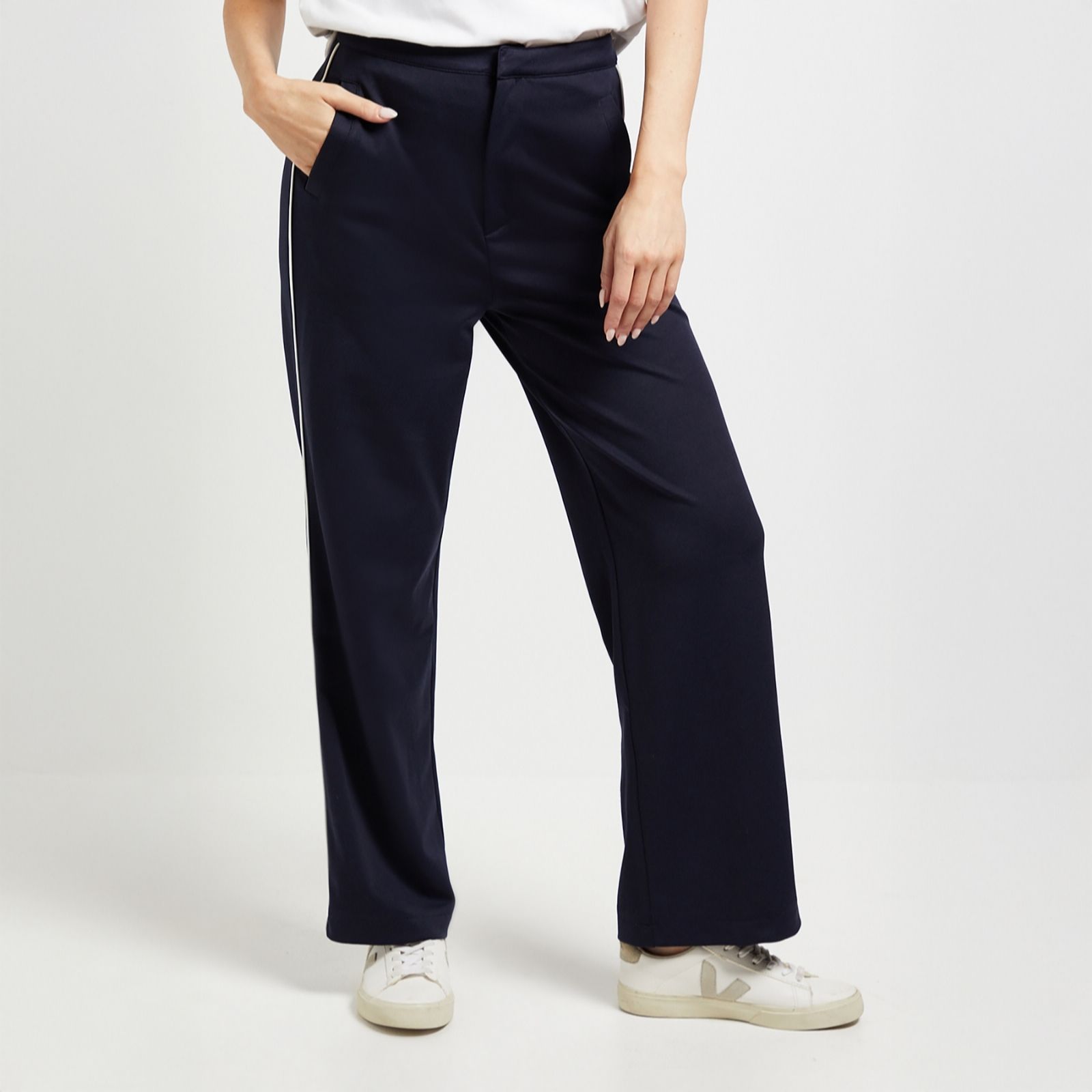 Wallis Ponte Side Stripe Trouser