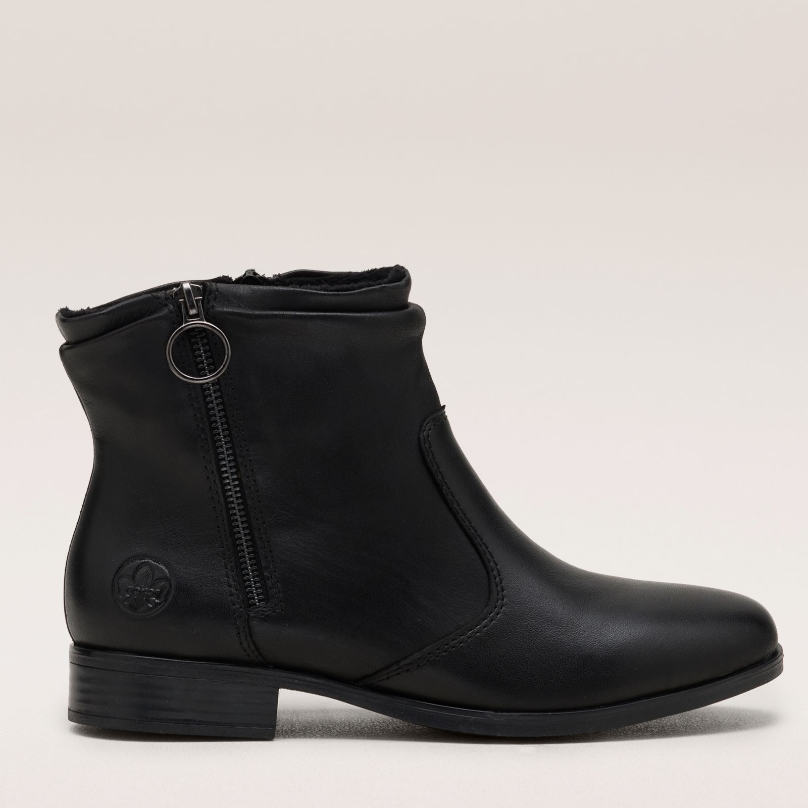 Rieker Warm Lined Zip Boots