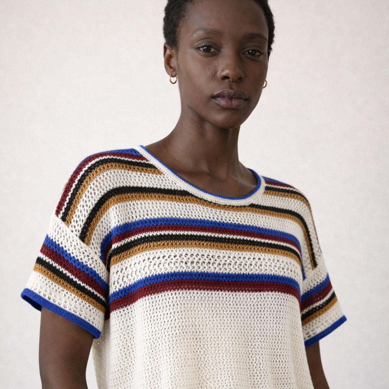 Orfeo Paris Kiara Short Sleeved Jumper