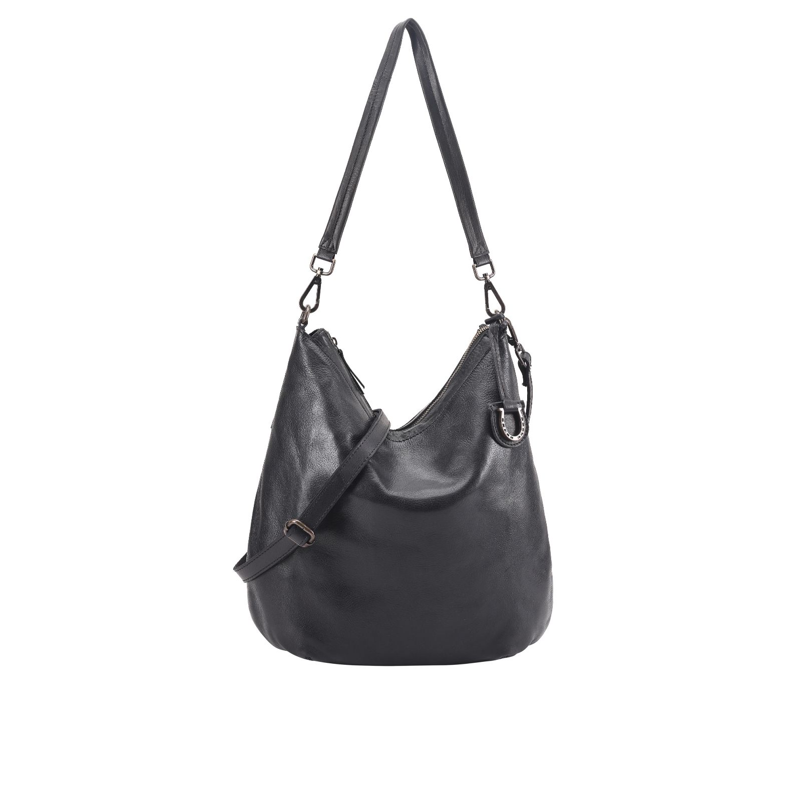 Lloyd Baker Lilaia Washed Leather Shoulder Bag
