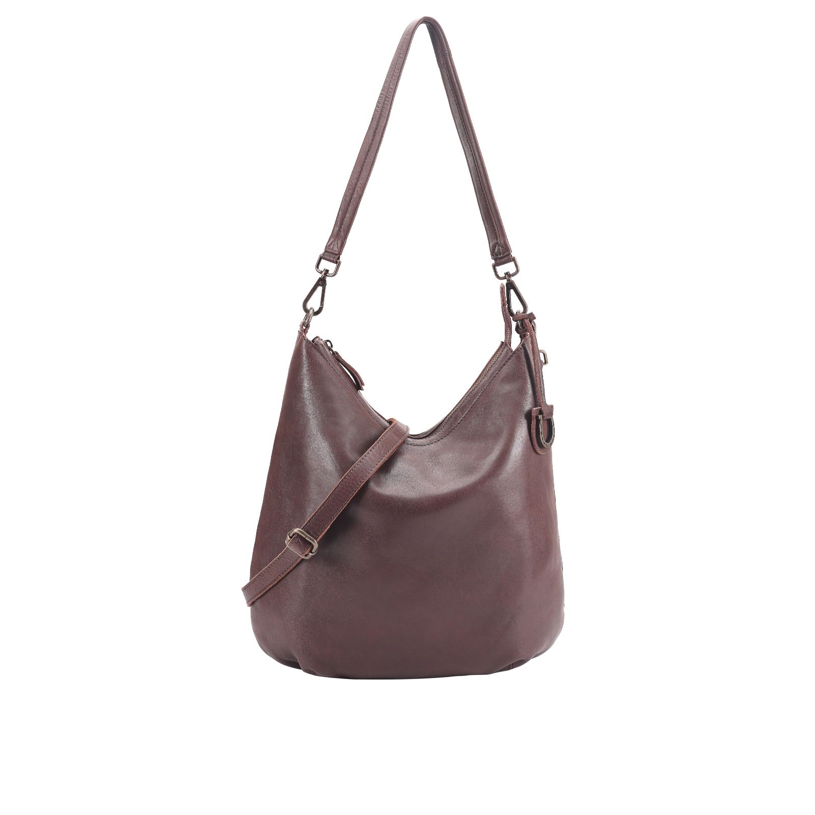 Lloyd Baker Lilaia Washed Leather Shoulder Bag