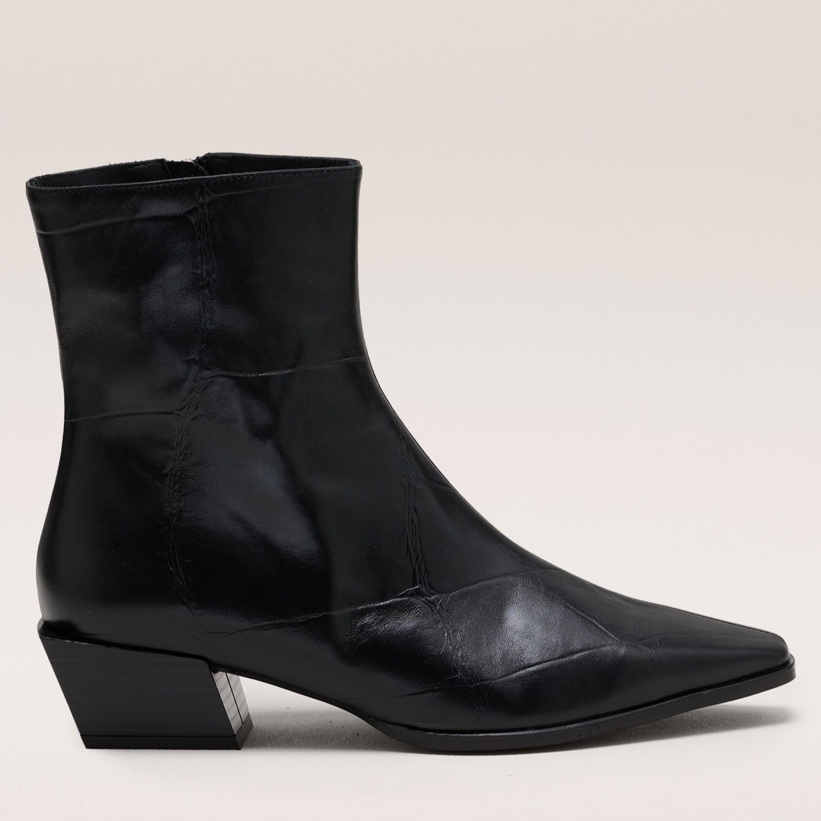 Dansi Leather Croc Boot