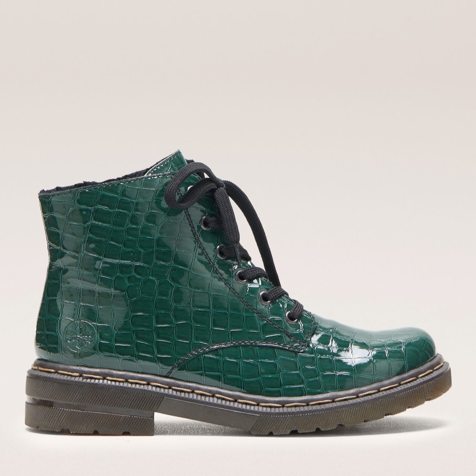 Outlet Rieker Lace Ankle Boot
