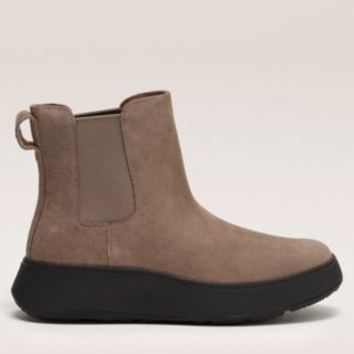 FitFlop Suede Flatform Chelsea Boots