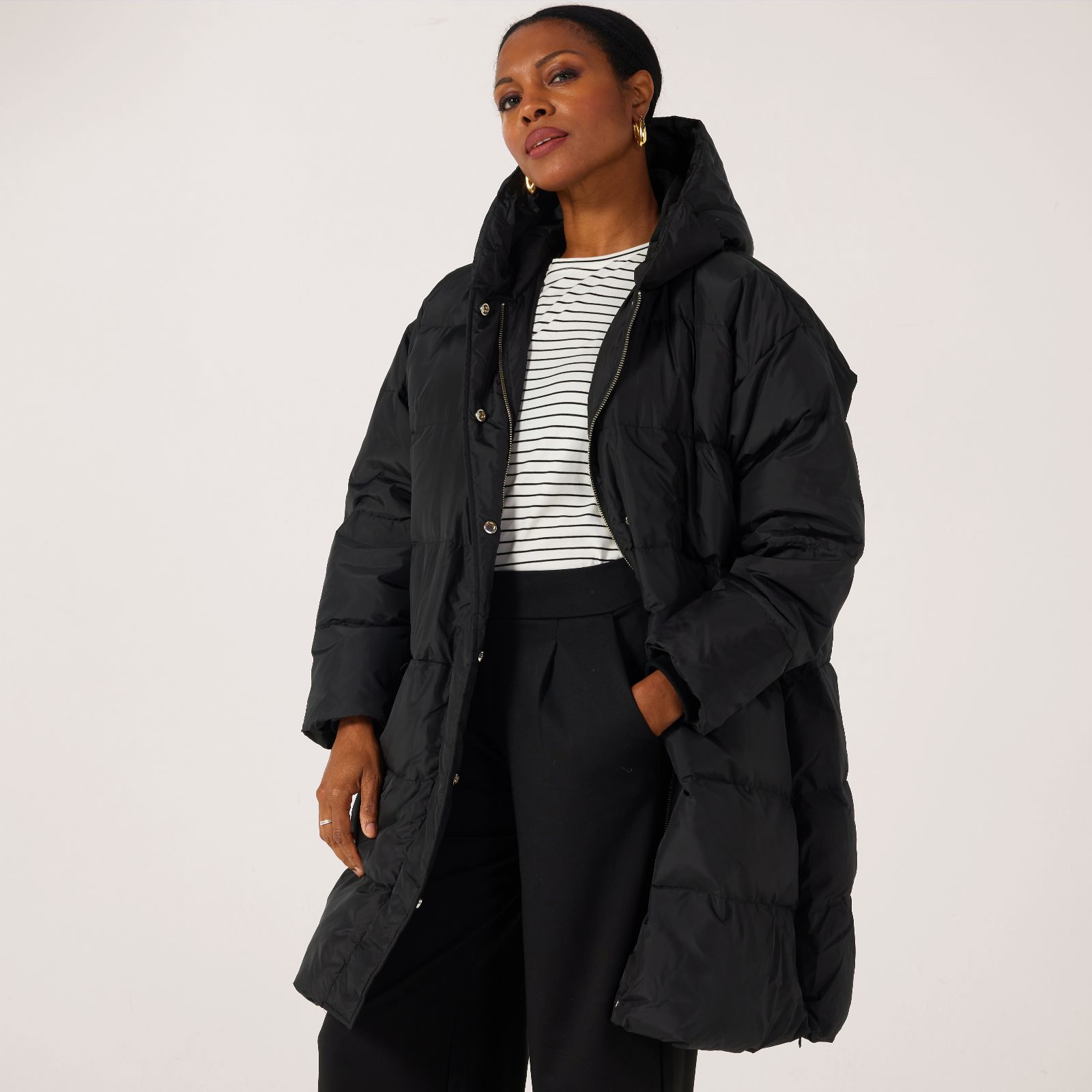 Masai Copenhagen Thilde Down Padded Coat with Hood