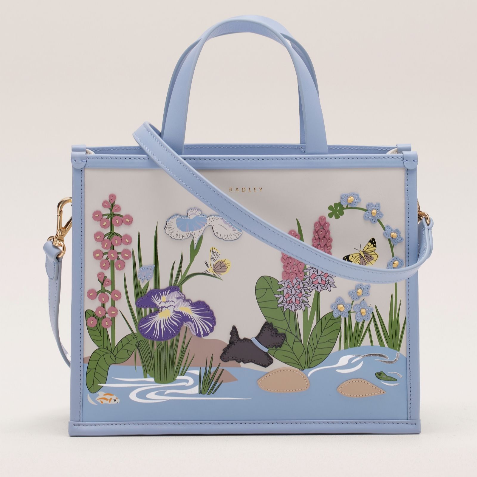 Radley London RHS Collection Small Ziptop Grab - QVC UK